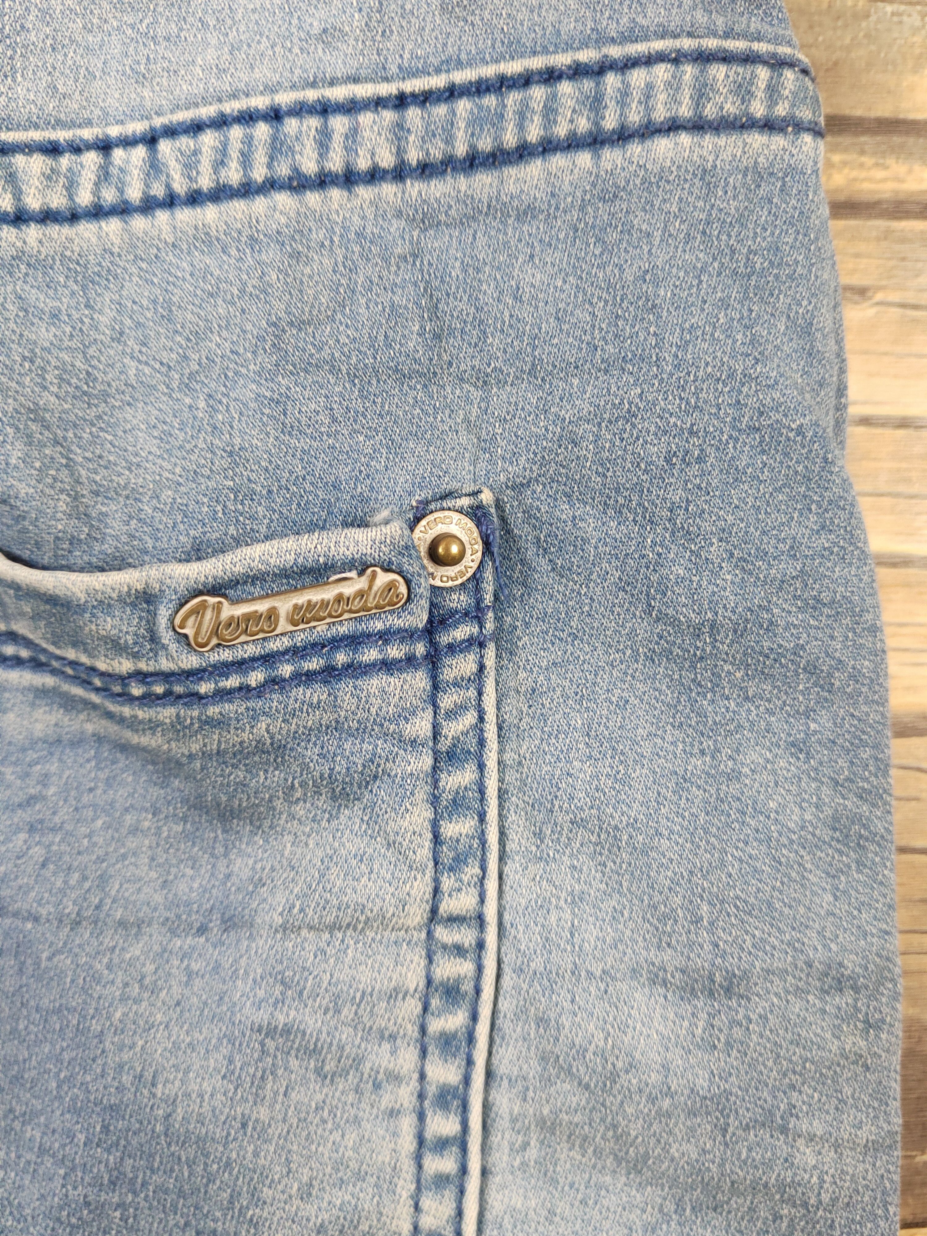 Japanese Brand × Vintage Vintage Vero Moda Blue Denim Skirt Jumpsuits Size 30" / US 8 / IT 44 - 8 Thumbnail