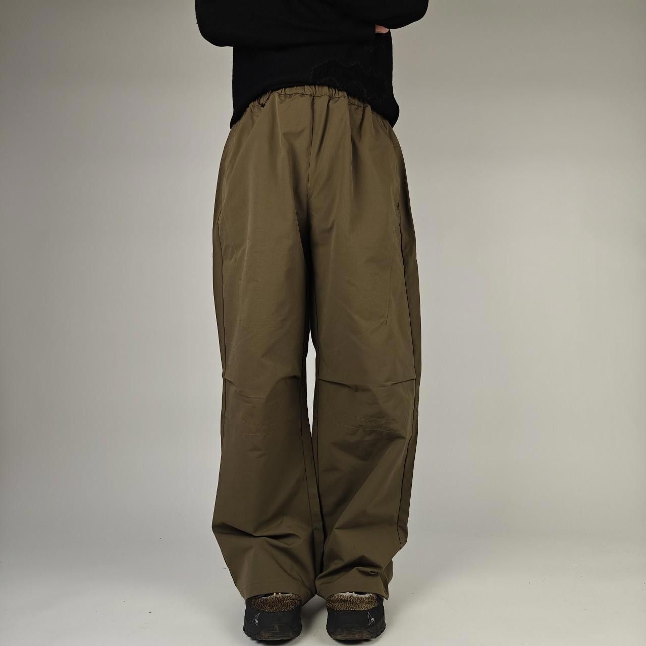 Other Khaki Technical Wide Leg Parachute Pants Size US 32 / EU 48 - 1 Thumbnail