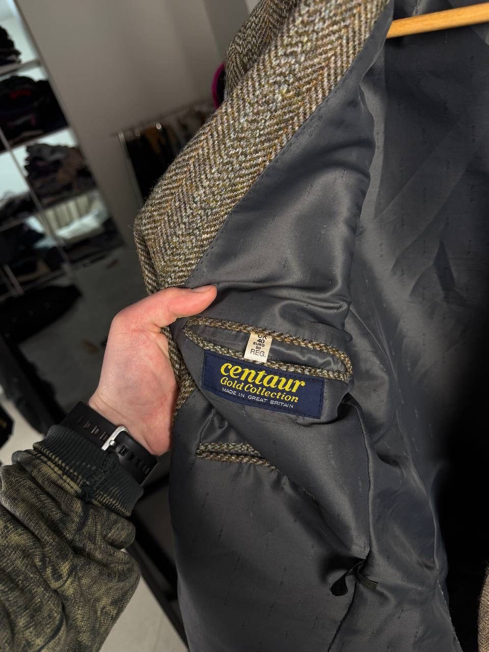Harris Tweed harris Tweed vintage Centaur gold collection blazer eur50 Size 40R - 11 Thumbnail