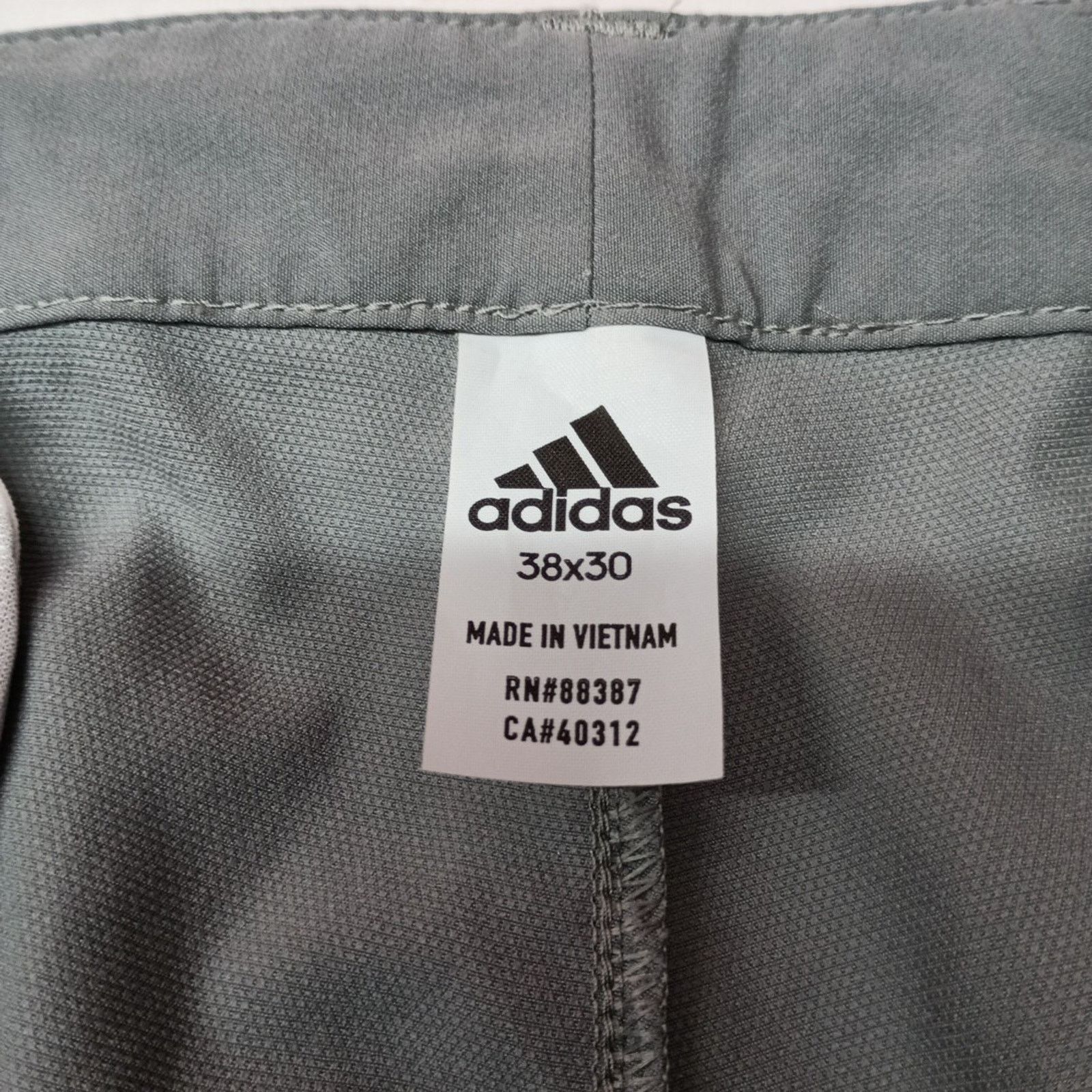 Adidas Adidas Golf Primegreen Lightweight Pants Gray Men Size 38x30 Size US 38 / EU 54 - 3 Thumbnail