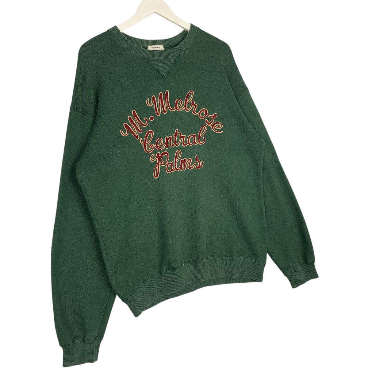 Vintage Vintage 90s Men’s Melrose Sweatshirt Crewneck Big Embroidry Size L / US 10 / IT 46 - 3 Thumbnail
