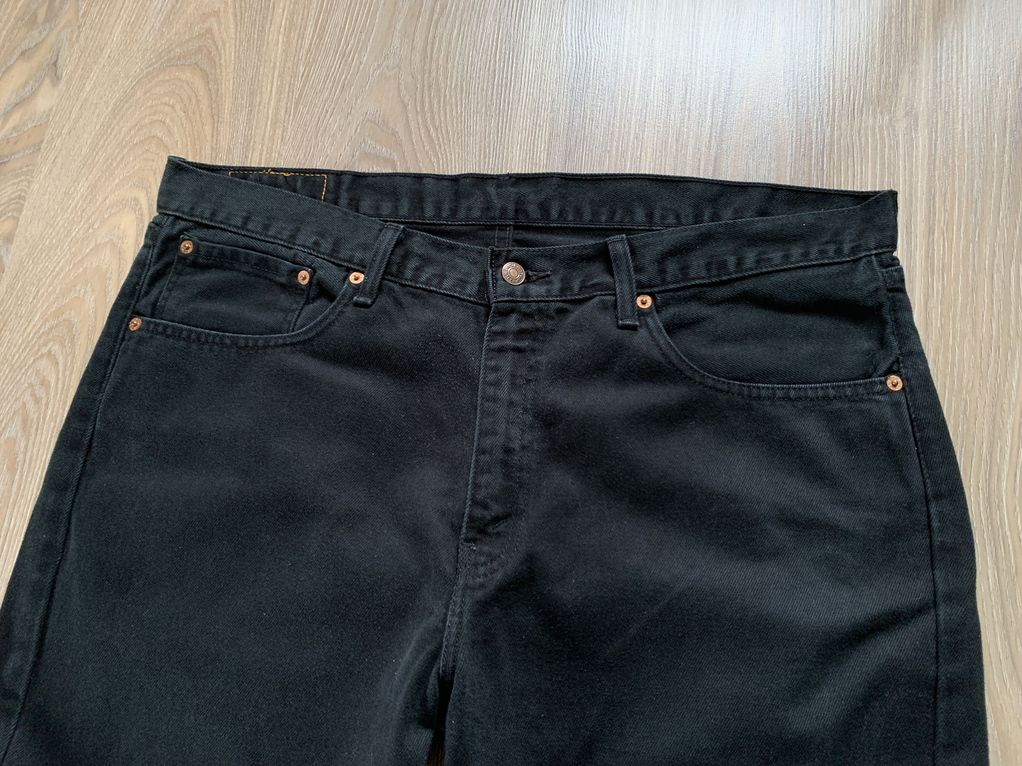 Levi's × Levi's Vintage Clothing × Vintage Levi's 751 02 Black Mens Denim Jeans Size US 38 / EU 54 - 5 Thumbnail