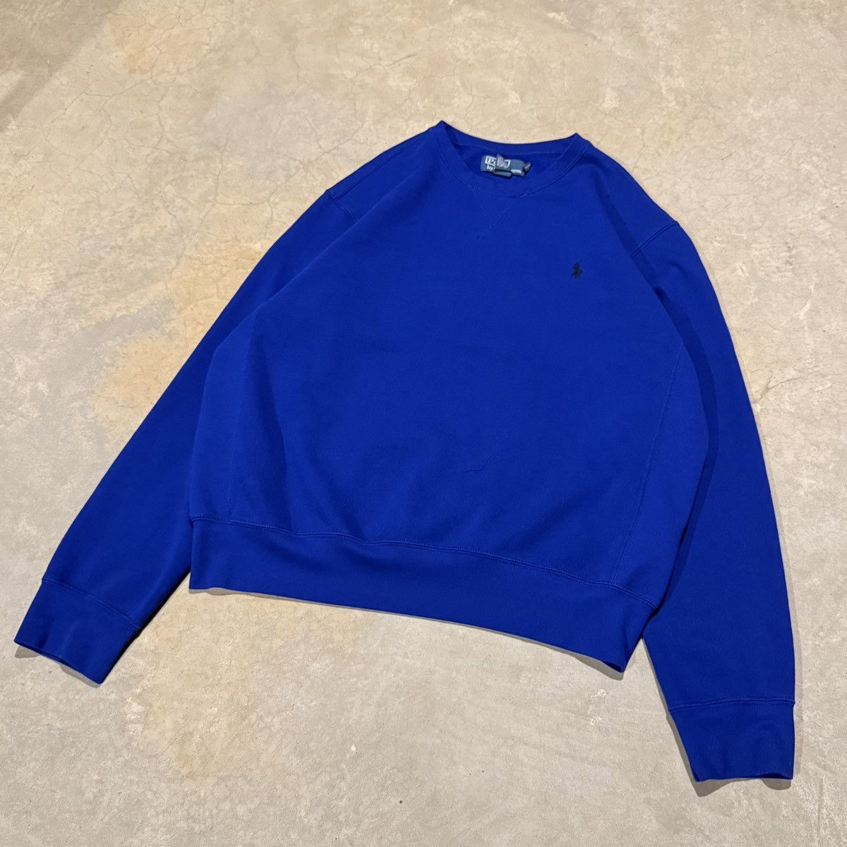 Polo Ralph Lauren Vintage 1990s Polo Ralph Lauren Pony Crewneck Sweatshirt 🫐 Size US L / EU 52-54 / 3 - 2 Thumbnail