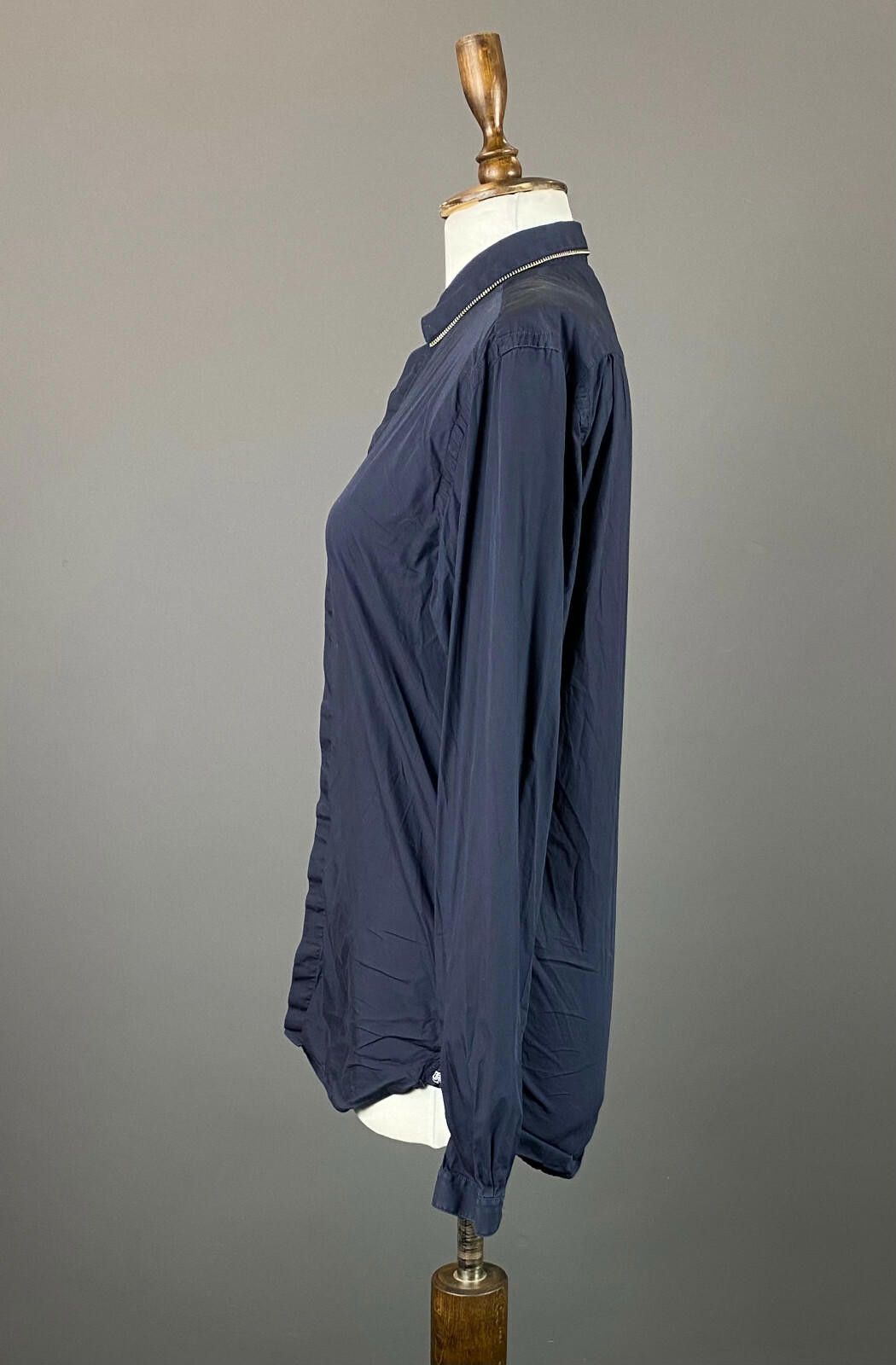 The Kooples The Kooples Blue Cotton Fitted Button Shirt Size M Size M / US 6-8 / IT 42-44 - 3 Thumbnail