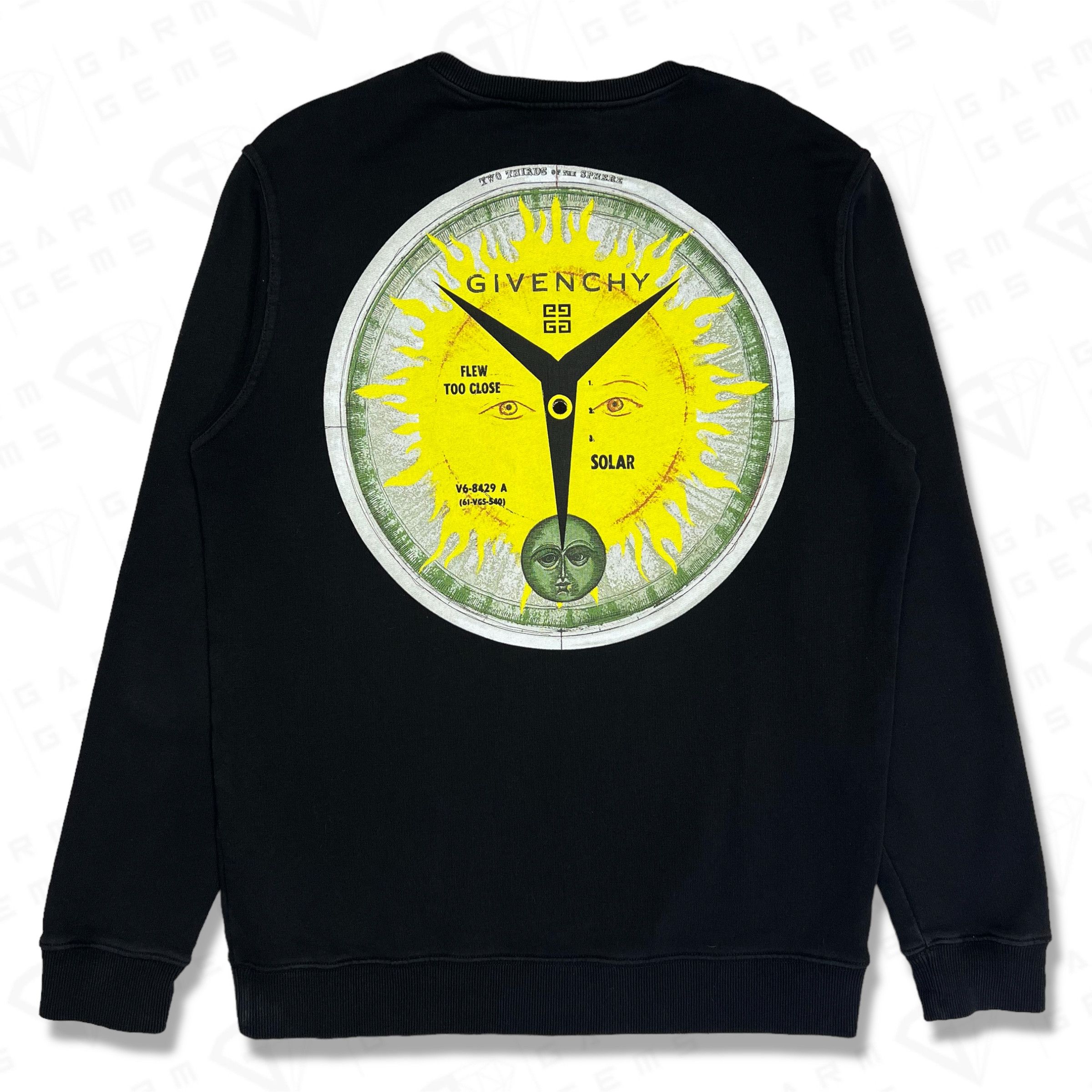 Givenchy Givenchy Sun Sweatshirt Size US S / EU 44-46 / 1 - 2 Thumbnail