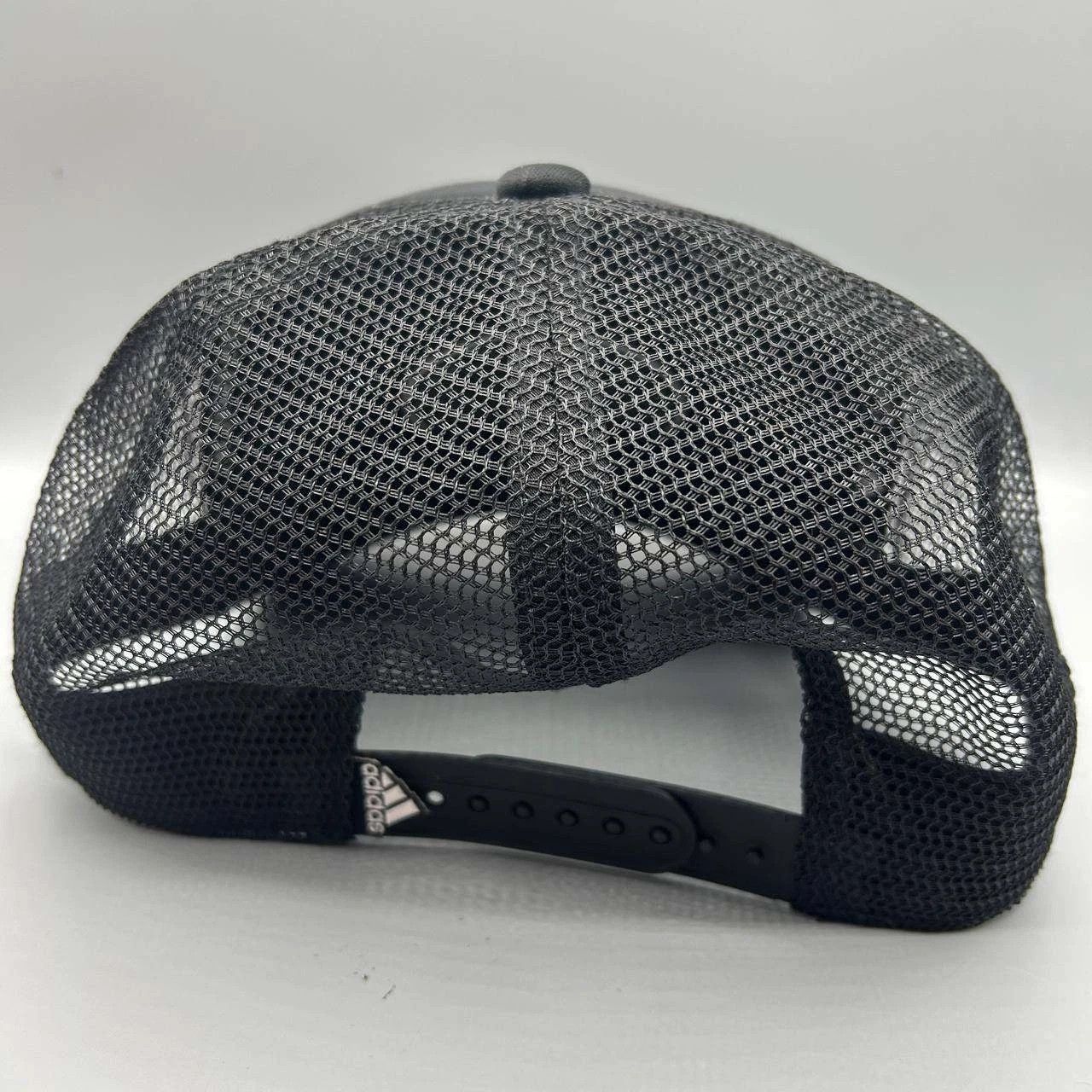 Adidas Adidas Aeroready Trucker Hat Men Black Embroidered Snap Back Size ONE SIZE - 4 Thumbnail