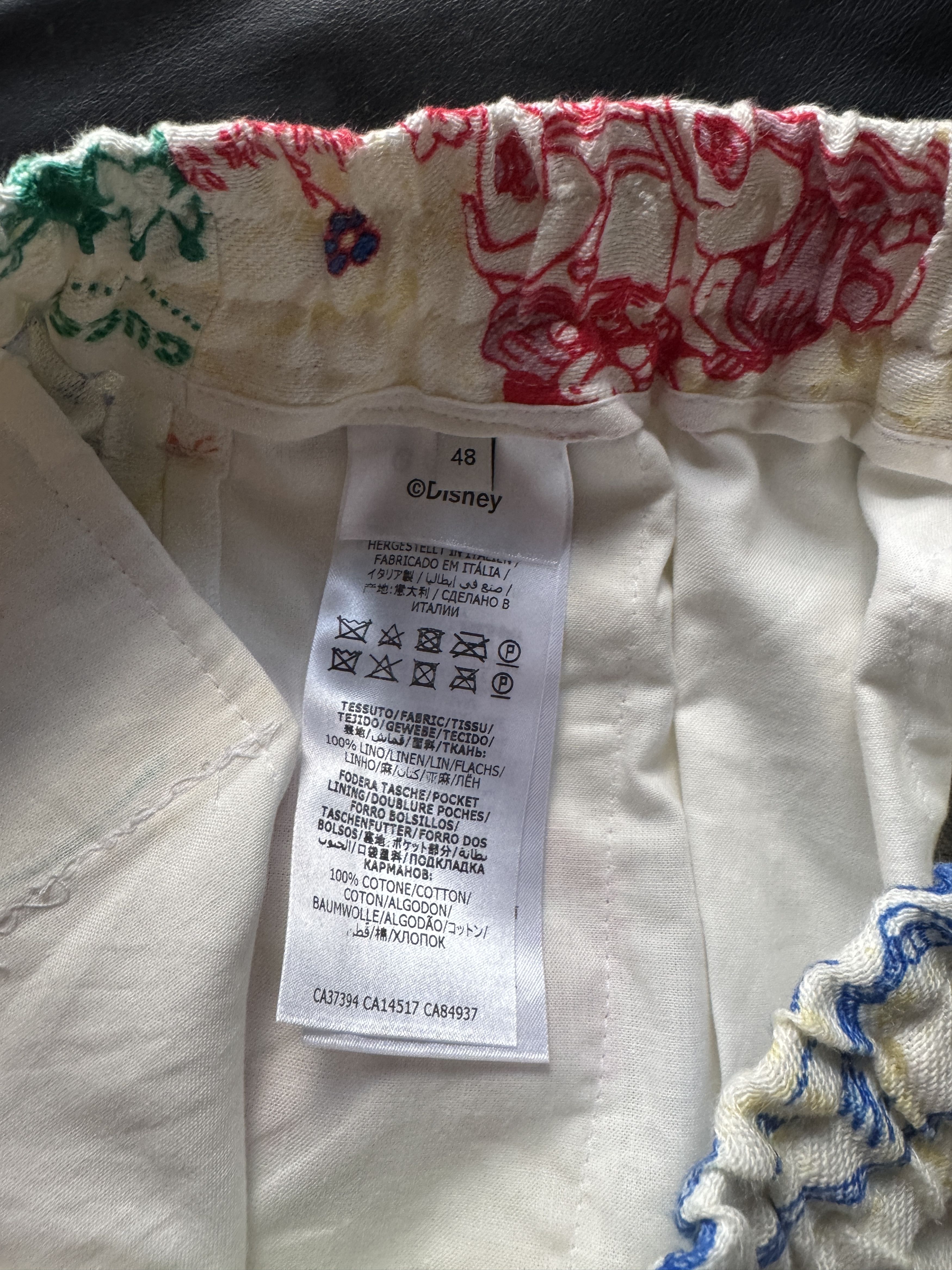 Disney × Gucci Linen Mickey Shorts Size US 32 / EU 48 - 16 Thumbnail