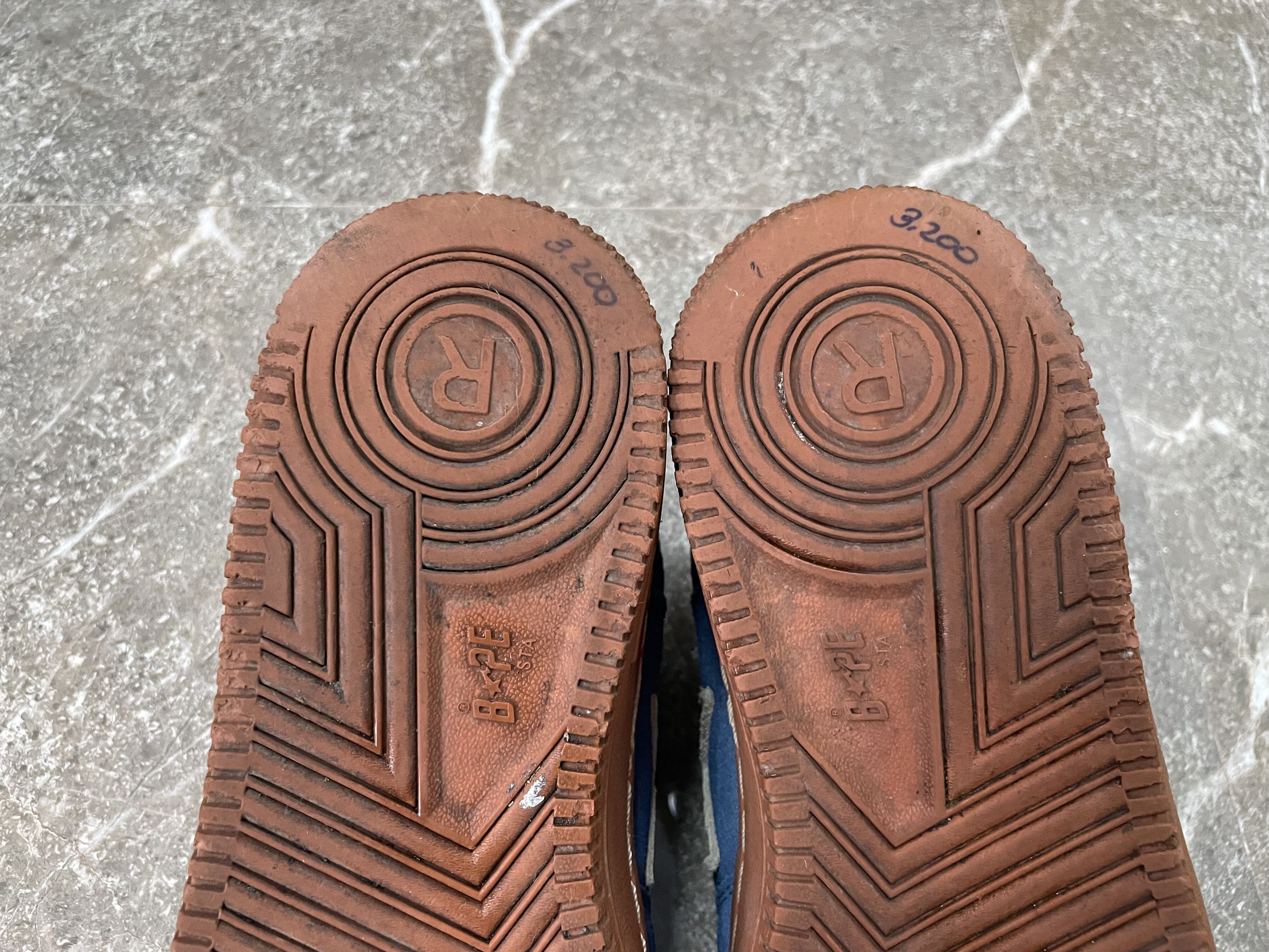 Bape Bape ‘Brick Sole’ Bapesta Size US 10.5 / EU 43-44 - 7 Thumbnail