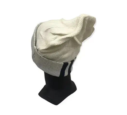Adidas × Vintage Adidas Plain Beanie Hat Size ONE SIZE - 3 Thumbnail