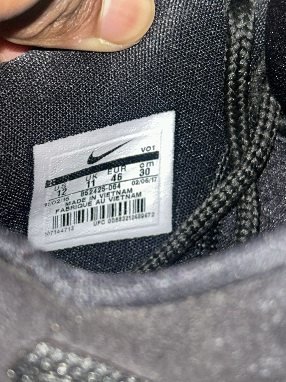 Nike Kobe A.D. 'Black Mamba' Size US 12 / EU 45 - 6 Thumbnail