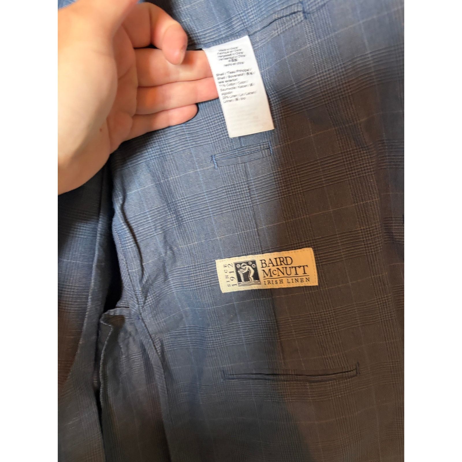 J.Crew J. Crew Ludlow Slim-fit unstructured suit jacket 38S Size 38S - 5 Thumbnail