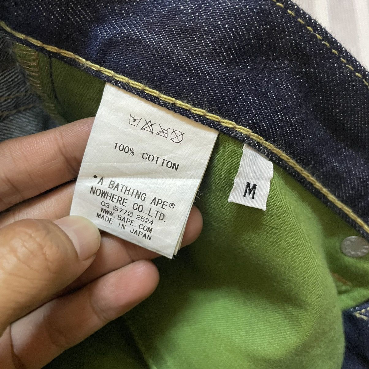 Bape BAPE Bathing Ape Denim Shorts Size US 33 - 8 Thumbnail