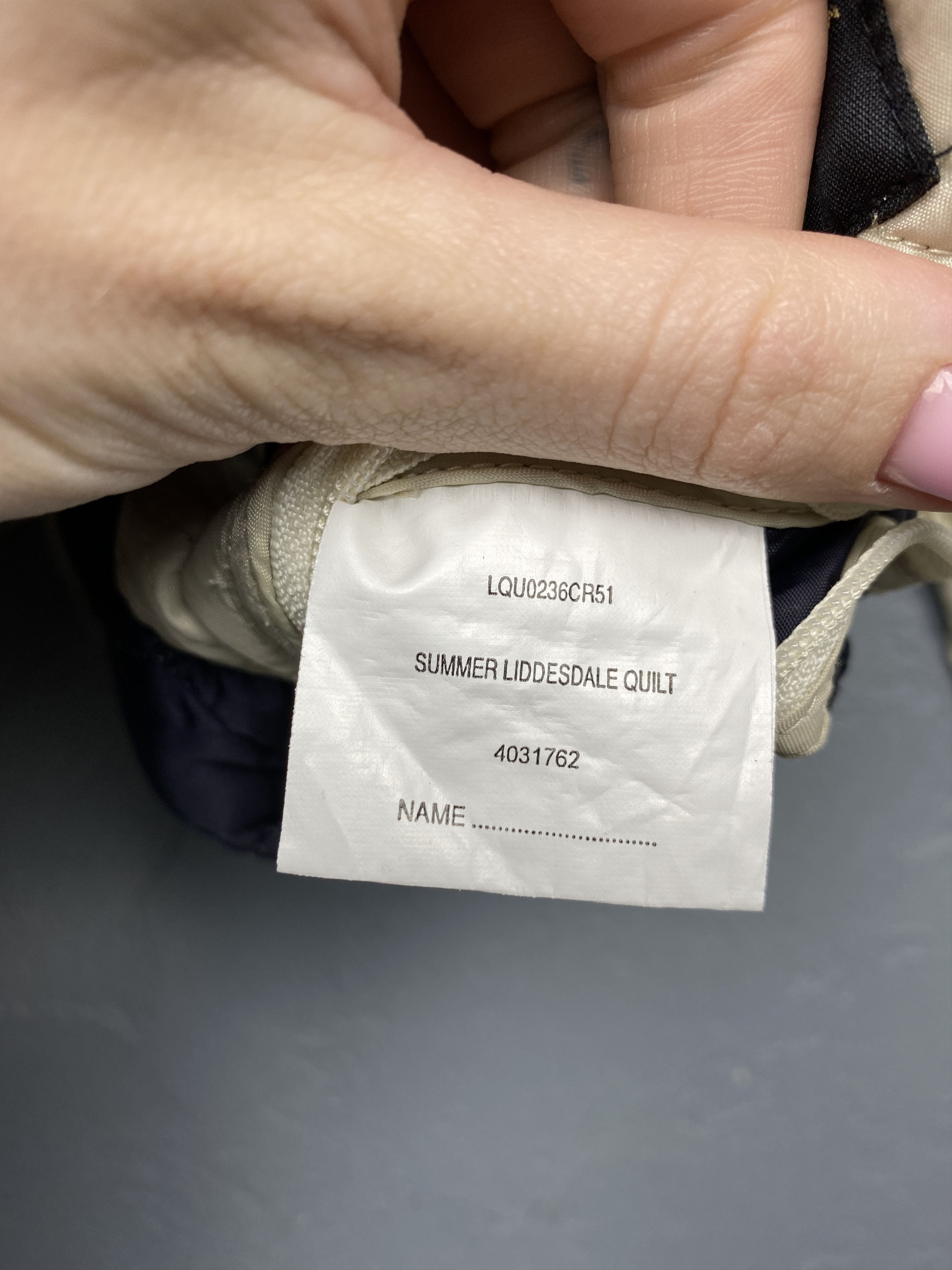 Barbour Barbour Vintage Womens Summer Liddesdale Quilted Jacket Size L / US 10 / IT 46 - 6 Thumbnail