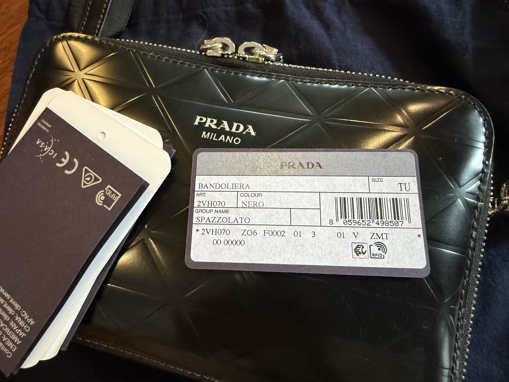 Prada SS'24 Brique Bag Diamond Cut Size ONE SIZE - 13 Thumbnail