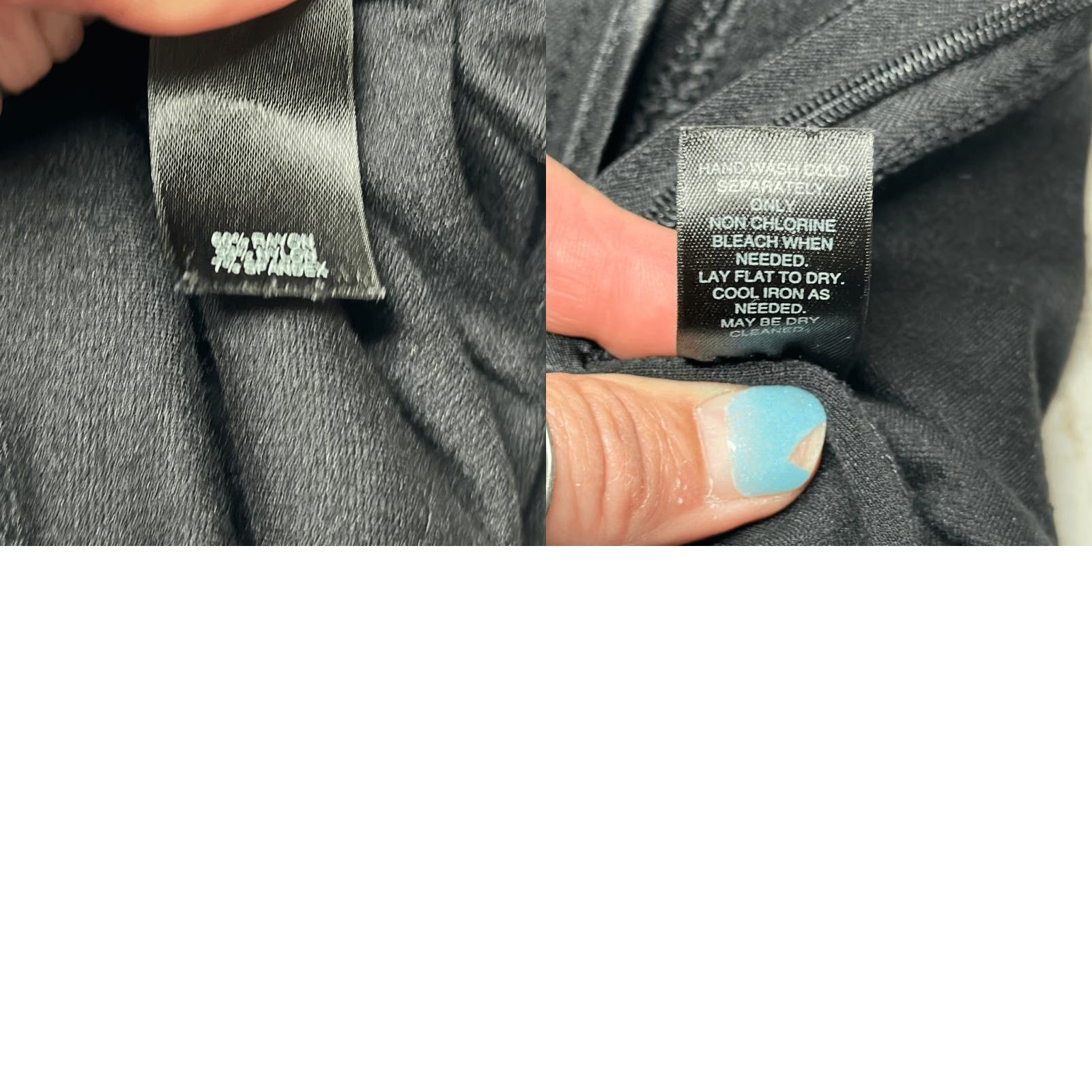 White House Black Market White House Black Marjet Women’s Dress Pants Black Stretchy Back Pockets 12 Size 34" / US 12 / IT 48 - 8 Thumbnail