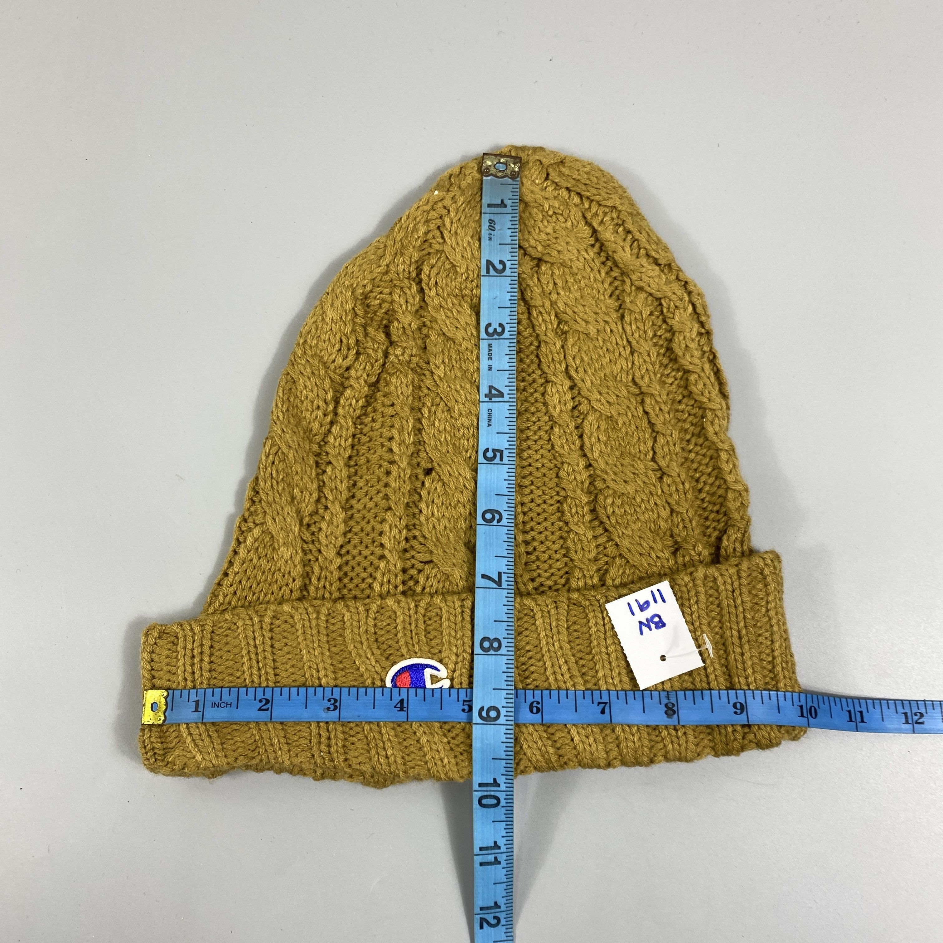 Champion Champion Mini Logo Knitted Beanie Hats -BN1191 Size ONE SIZE - 5 Thumbnail
