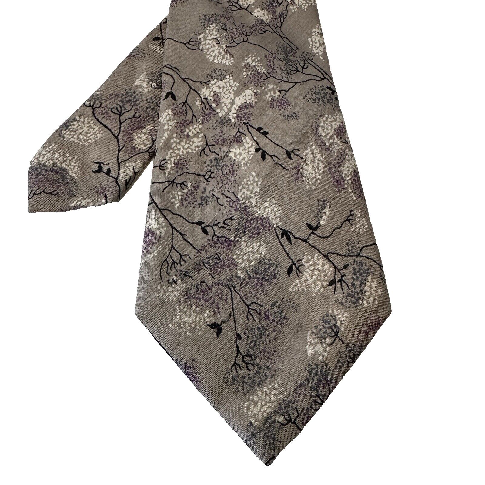 Other Central Dept Store Bankok Thailand Tie Thai Silk Purple Size ONE SIZE - 1 Thumbnail