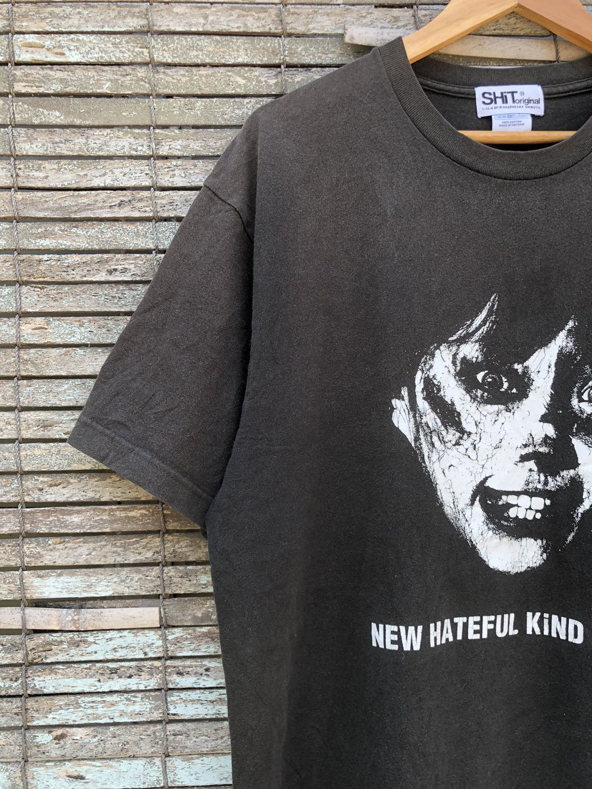 Vintage Vintage Y2K New Hateful Kind Face Graphic Design Tee Size US L / EU 52-54 / 3 - 5 Thumbnail