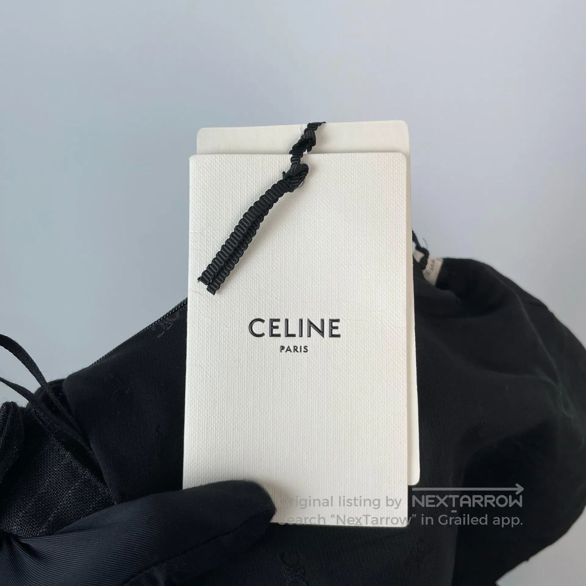 Celine CELINE Gold horsebit belted striped pleated skirt| Size 33" - 3 Thumbnail