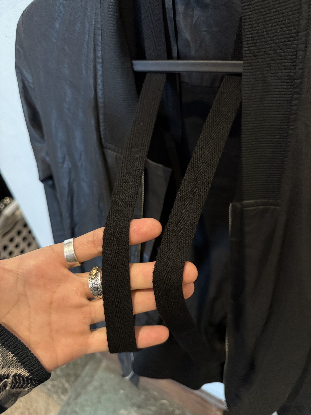 11 By Boris Bidjan Saberi 11 by Boris Bidjan Saberi Lamb Leather Jacket Size US S / EU 44-46 / 1 - 3 Thumbnail