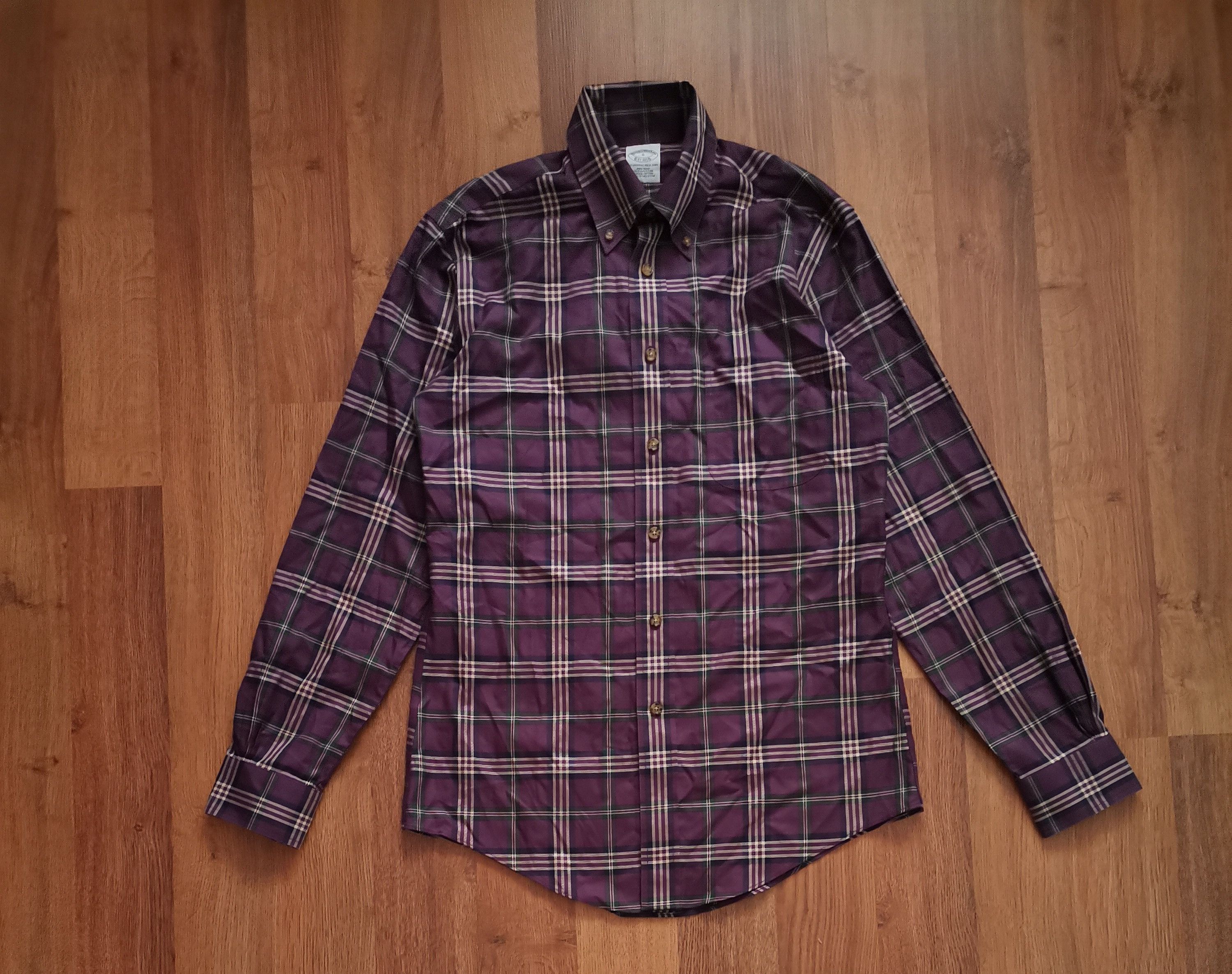 Brooks Brothers Brooks Brothers Checkered Shirt Size US S / EU 44-46 / 1 - 1 Thumbnail