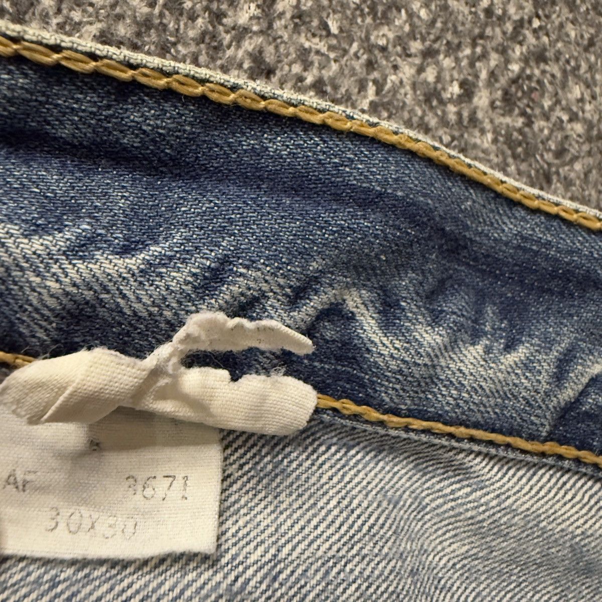 Abercrombie & Fitch 90s Flared Sick AF Boot Denim Size US 32 / EU 48 - 14 Thumbnail