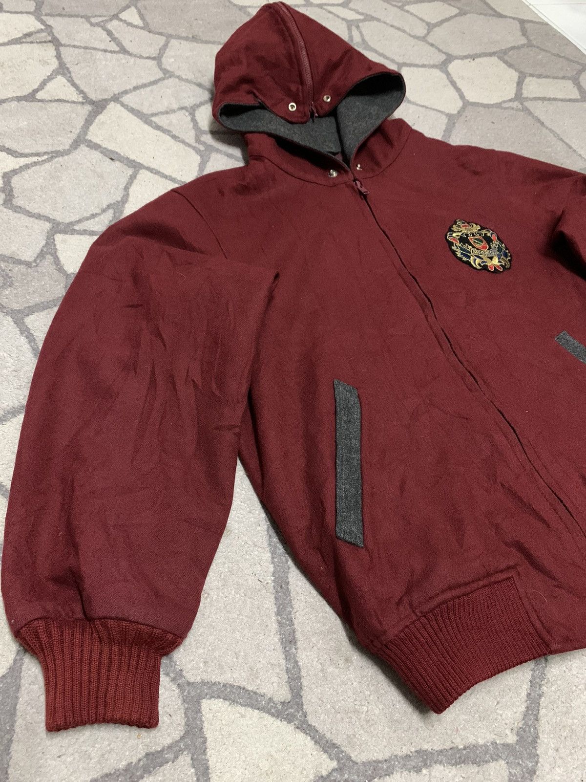 McGregor × Vintage McGregor Varsity Jacket Hoodie Wool Size US M / EU 48-50 / 2 - 3 Thumbnail