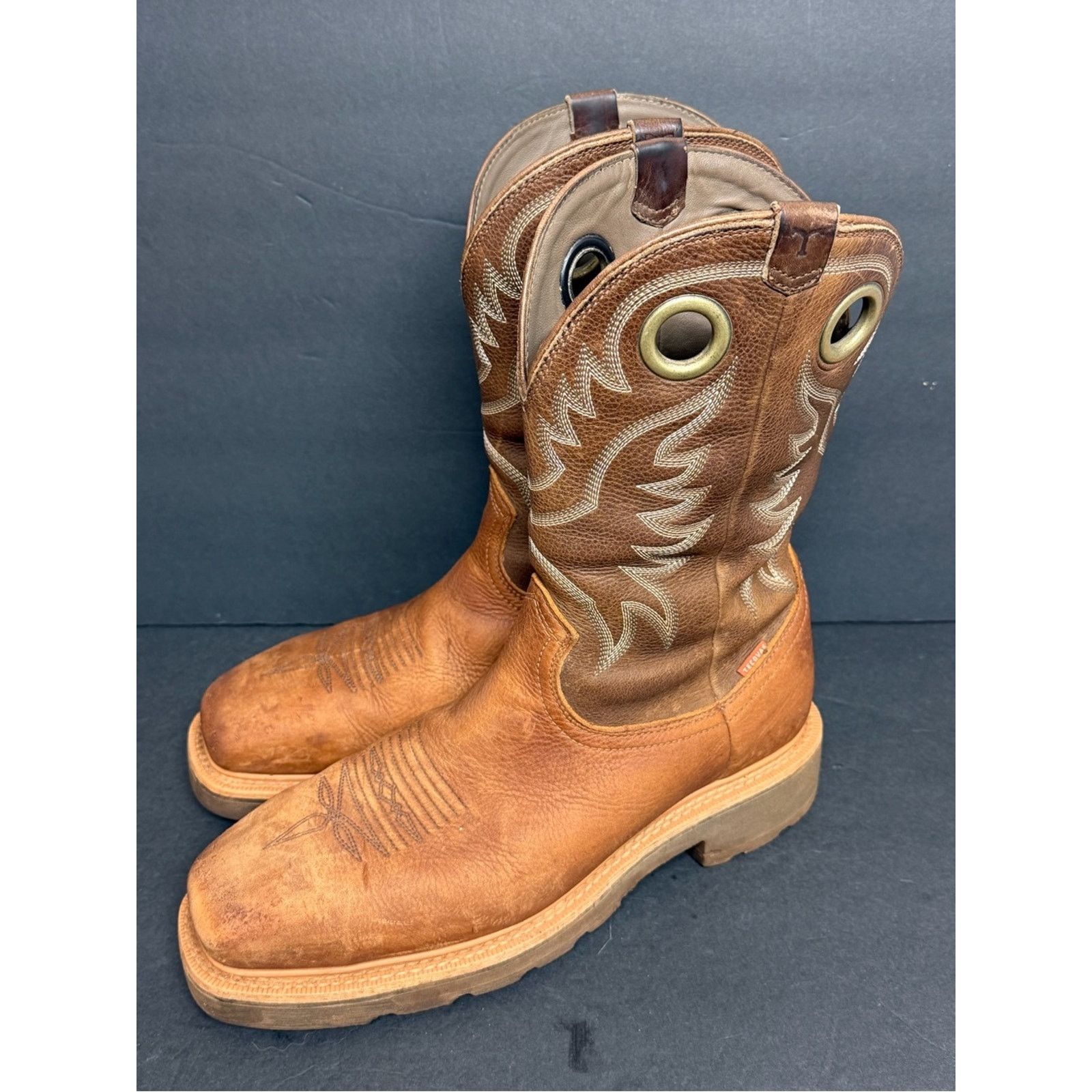 Tecovas Tecovas LongHaul Waterproof Square Composite Toe Boots 10.5D Size US 10.5 / EU 43-44 - 1 Thumbnail