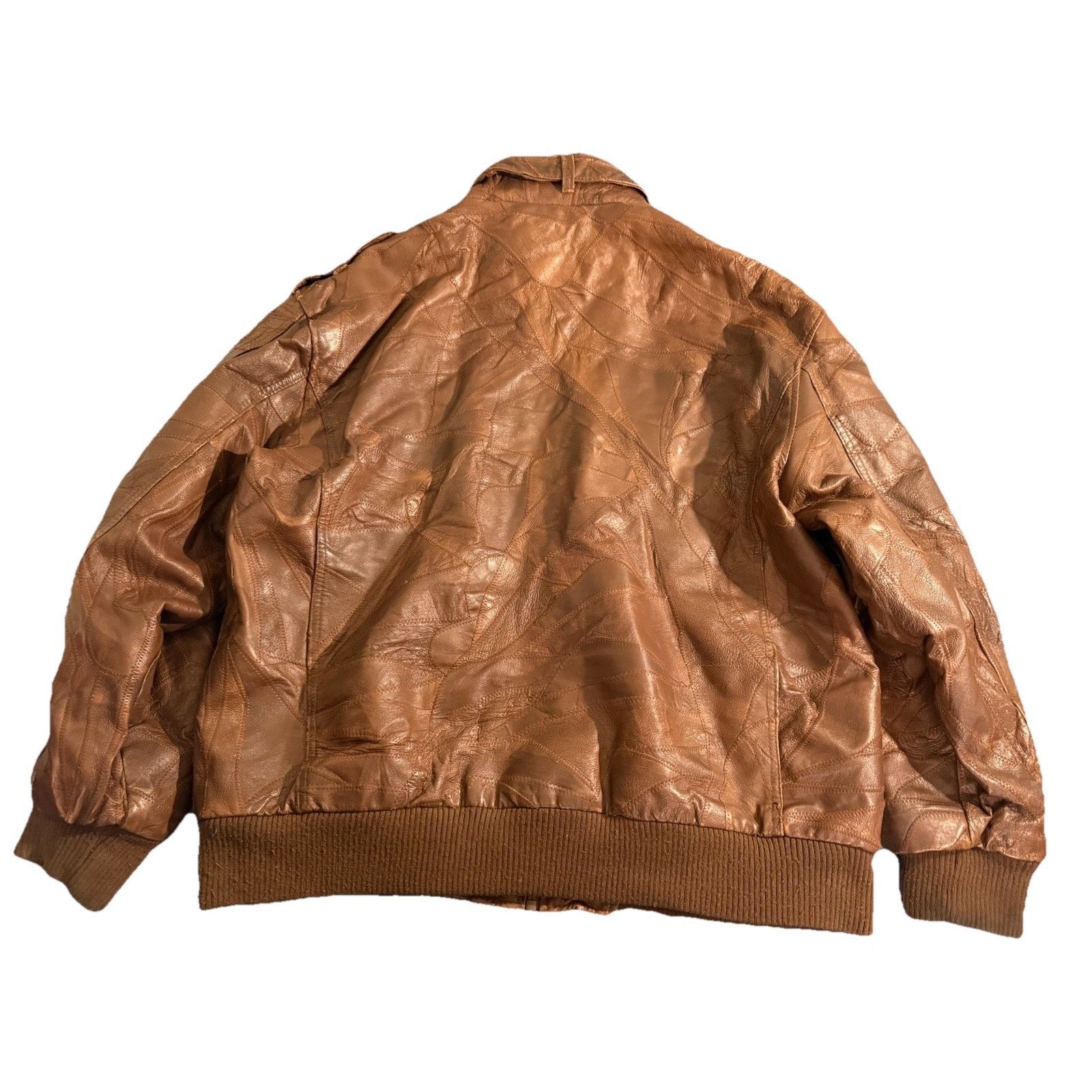 Other Mens Legacy Original Leather Wear Brown Patterned Jacket 4XL Size US XXL / EU 58 / 5 - 2 Thumbnail