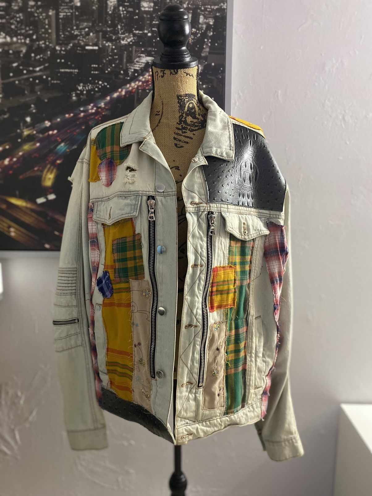 Hysteric Glamour × If Six Was Nine OFFLINE Patchwork denim Size US L / EU 52-54 / 3 - 1 Thumbnail