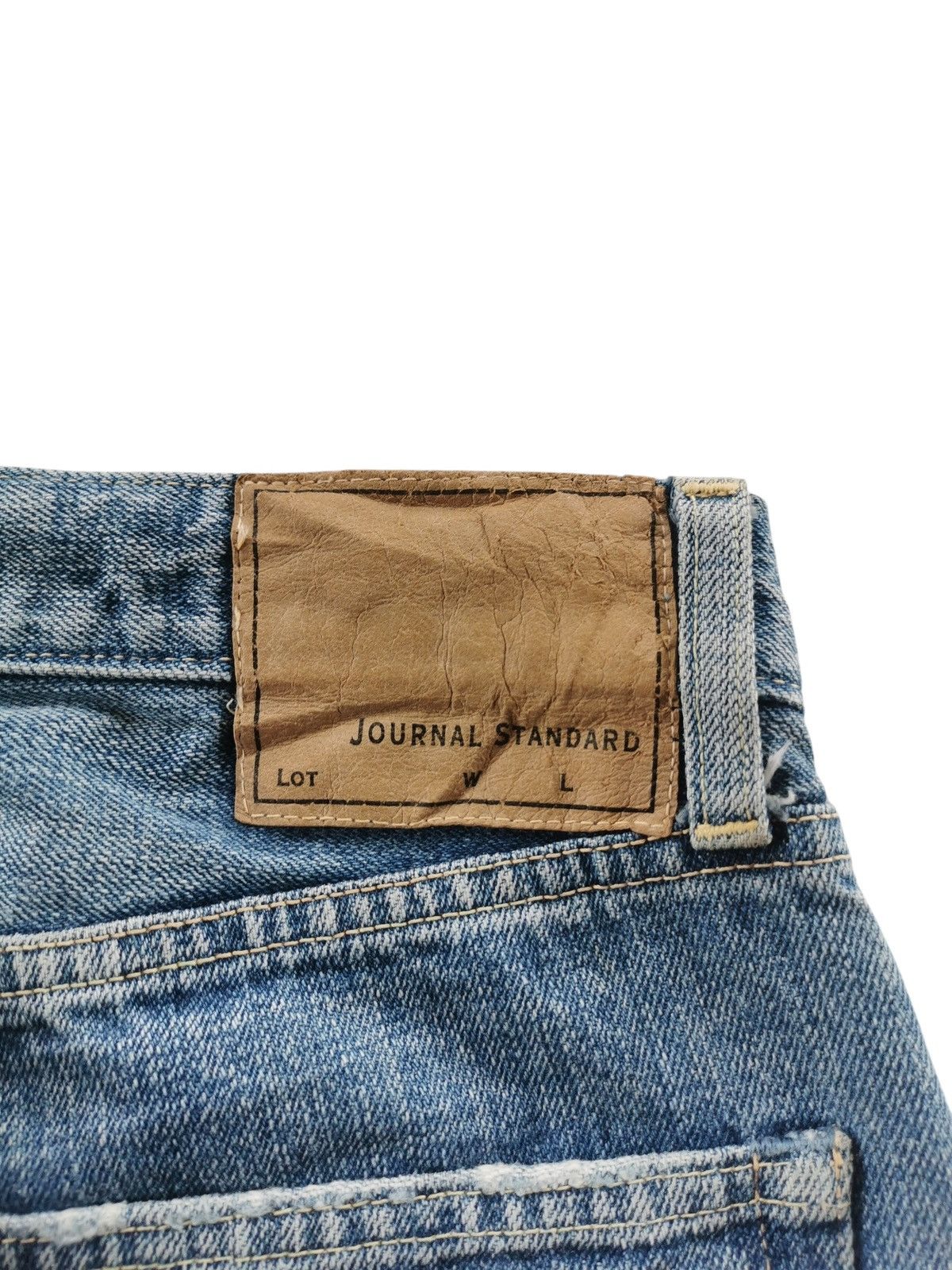 Journal Standard Japanese Brand Journal Standard Distressed Thrashed Jeans Size US 29 - 6 Thumbnail
