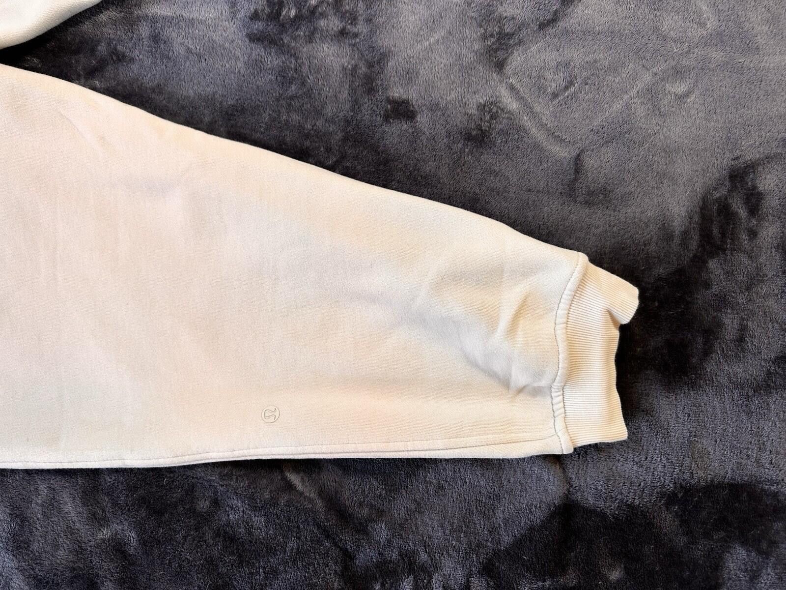 Lululemon Lululemon Scuba High-Rise Women’s Sz 12 Ivory Joggers Size 34" / US 12 / IT 48 - 5 Thumbnail