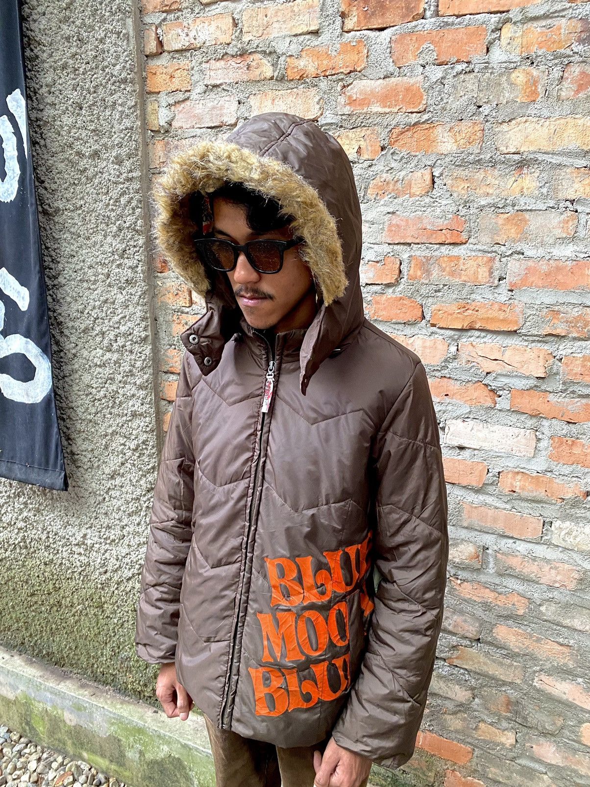Hysteric Glamour × If Six Was Nine × Le Grande Bleu (L.G.B.) Blue Moon Blue Fur Hoodie Zipper Size US M / EU 48-50 / 2 - 13 Thumbnail