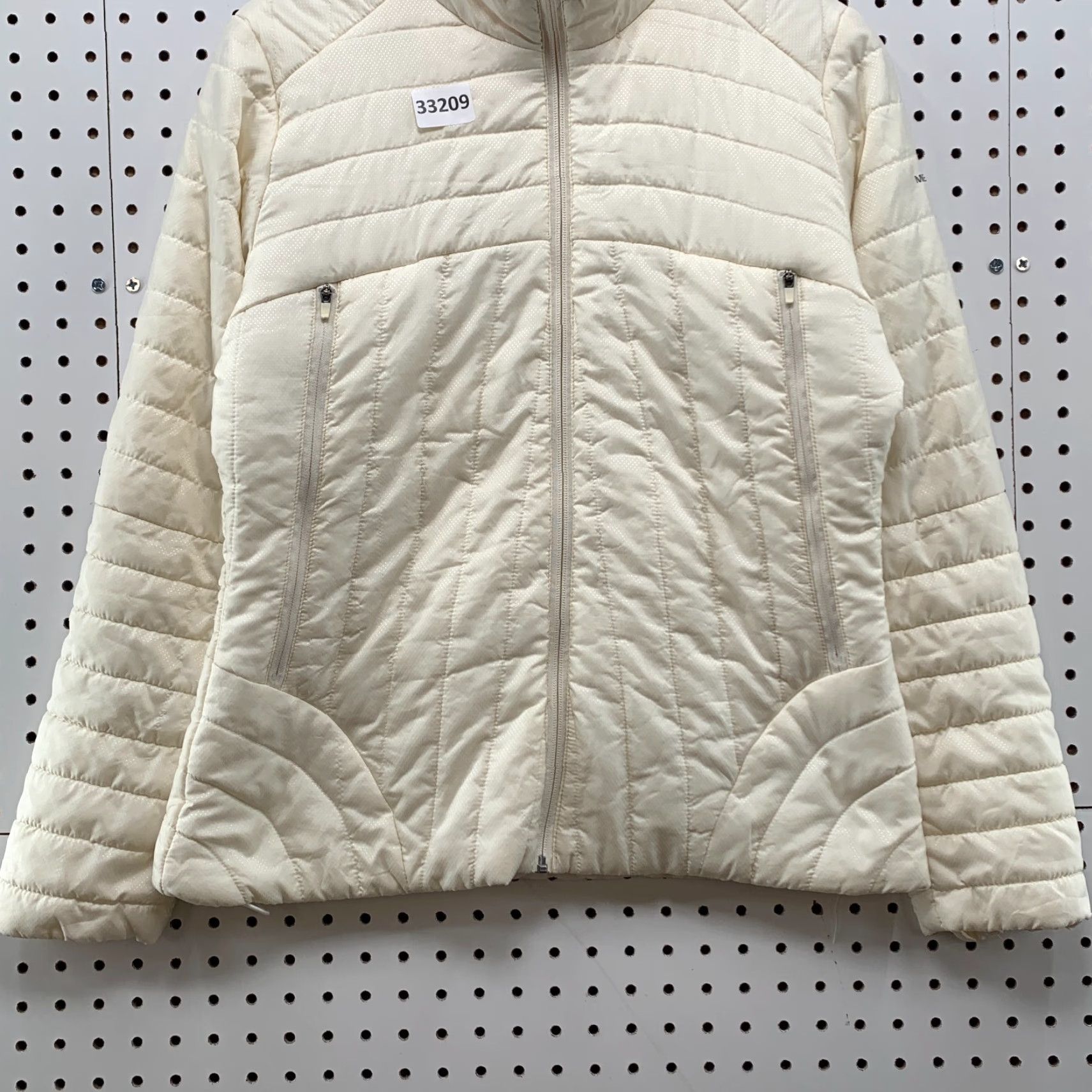 Merrell Merrell Puffer Jacket Womens MEdium Ivory Thinsulate Platinum Select Dry 19.5x24 Size M / US 6-8 / IT 42-44 - 6 Thumbnail