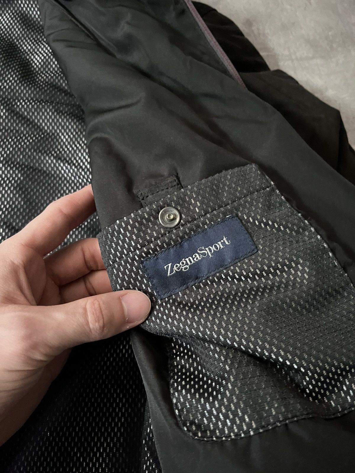 Ermenegildo Zegna Ermenegildo Zegna sude leather jacket Zegna Sport Size US XXL / EU 58 / 5 - 9 Thumbnail