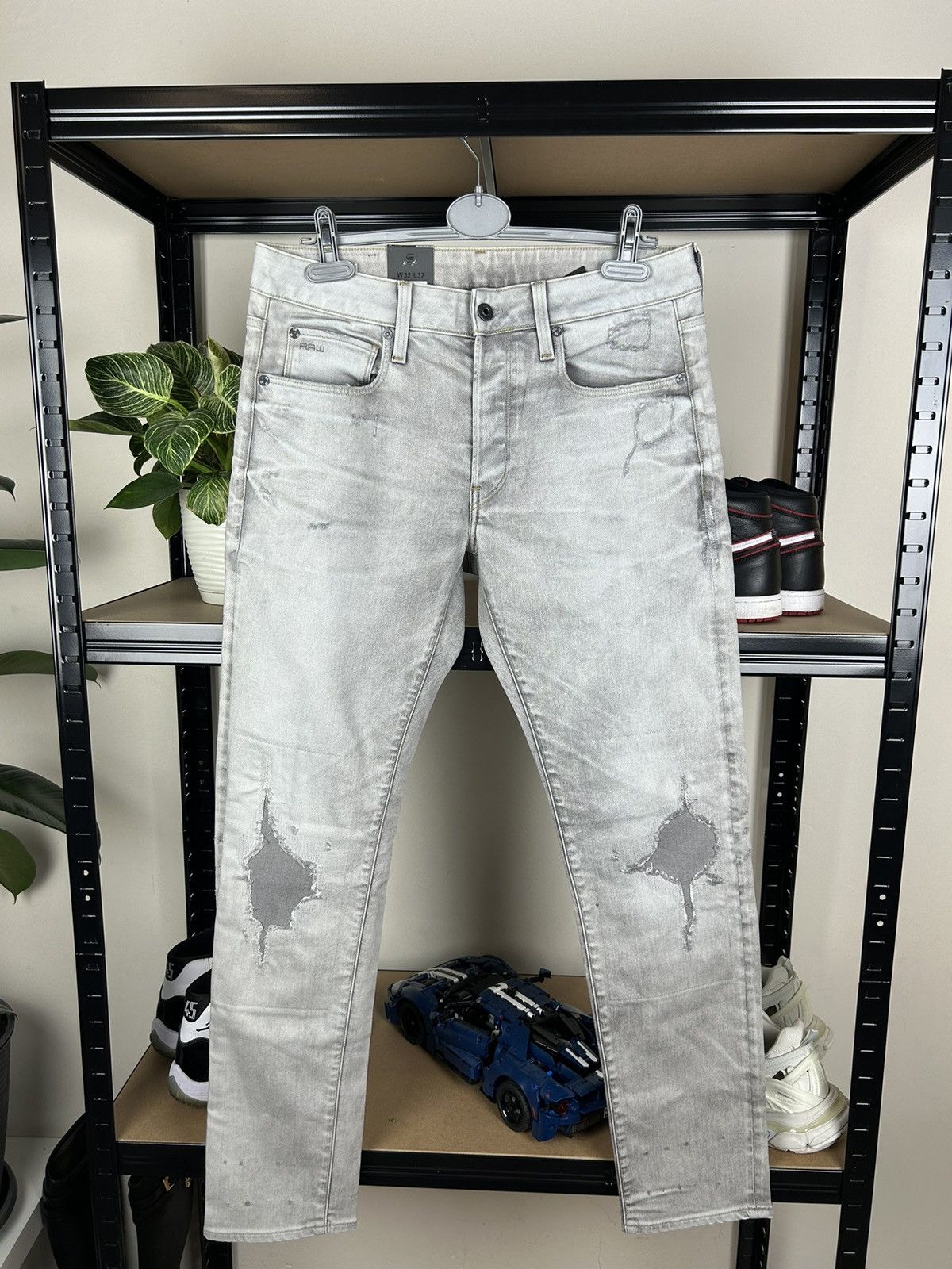 G-Star G Star Raw 3301 Exclusive Denim Pants Jeans Stretch Size US 32 / EU 48 - 1 Thumbnail