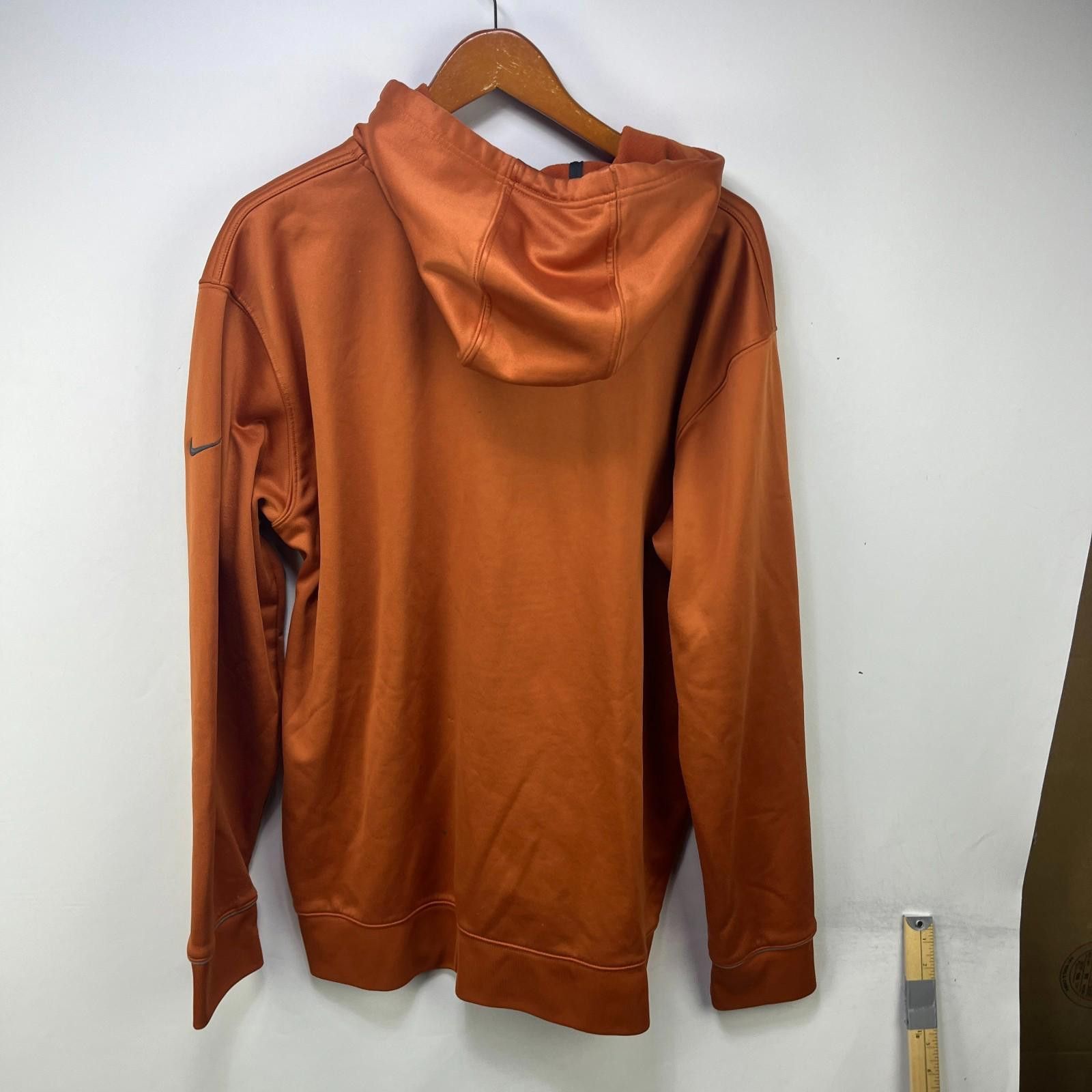 Nike Vintage Nike Team Texas Longhorns Therma-Fit Hoodie XL Size ONE SIZE - 7 Thumbnail