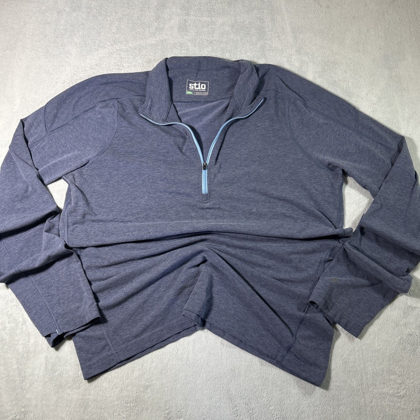 Stio Stio Base Layer Sweater Men Large Fleece Qtr Zip Lightweight Size US L / EU 52-54 / 3 - 15 Thumbnail