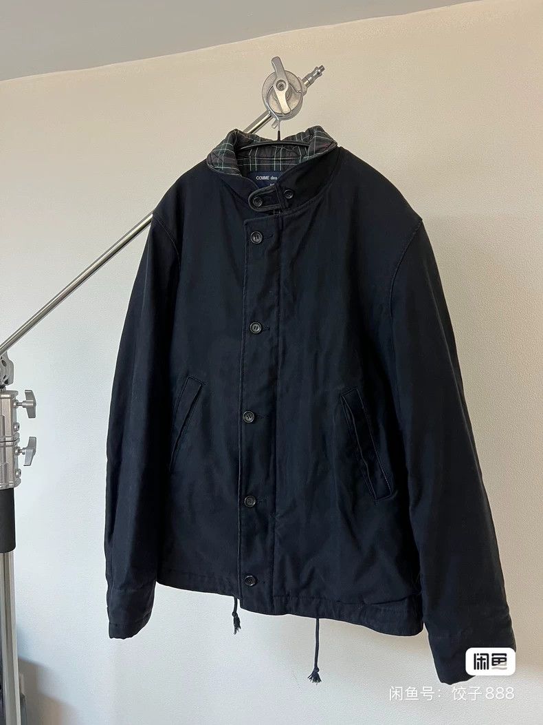 Comme des Garcons Comme Des Garcons Corduroy check jacket with stand-up coll Size US L / EU 52-54 / 3 - 2 Thumbnail
