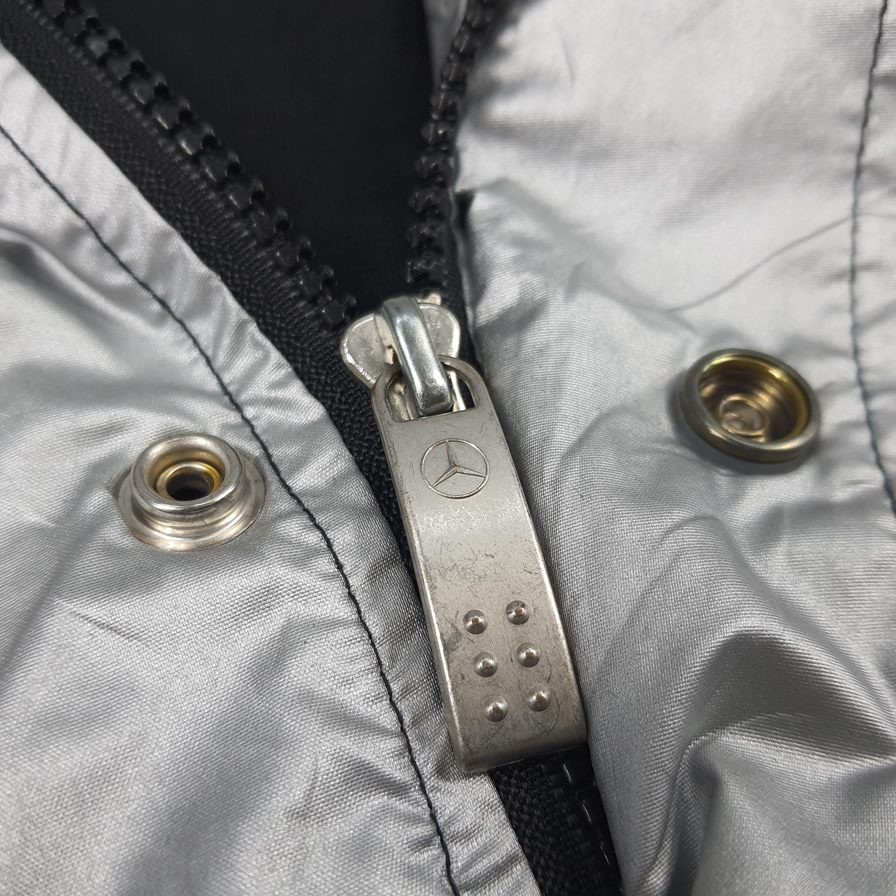 Mercedes-Benz × Vintage Vintage Mercedes Benz Safety Reflection Raincoat Windbreaker Size US XXL / EU 58 / 5 - 6 Thumbnail