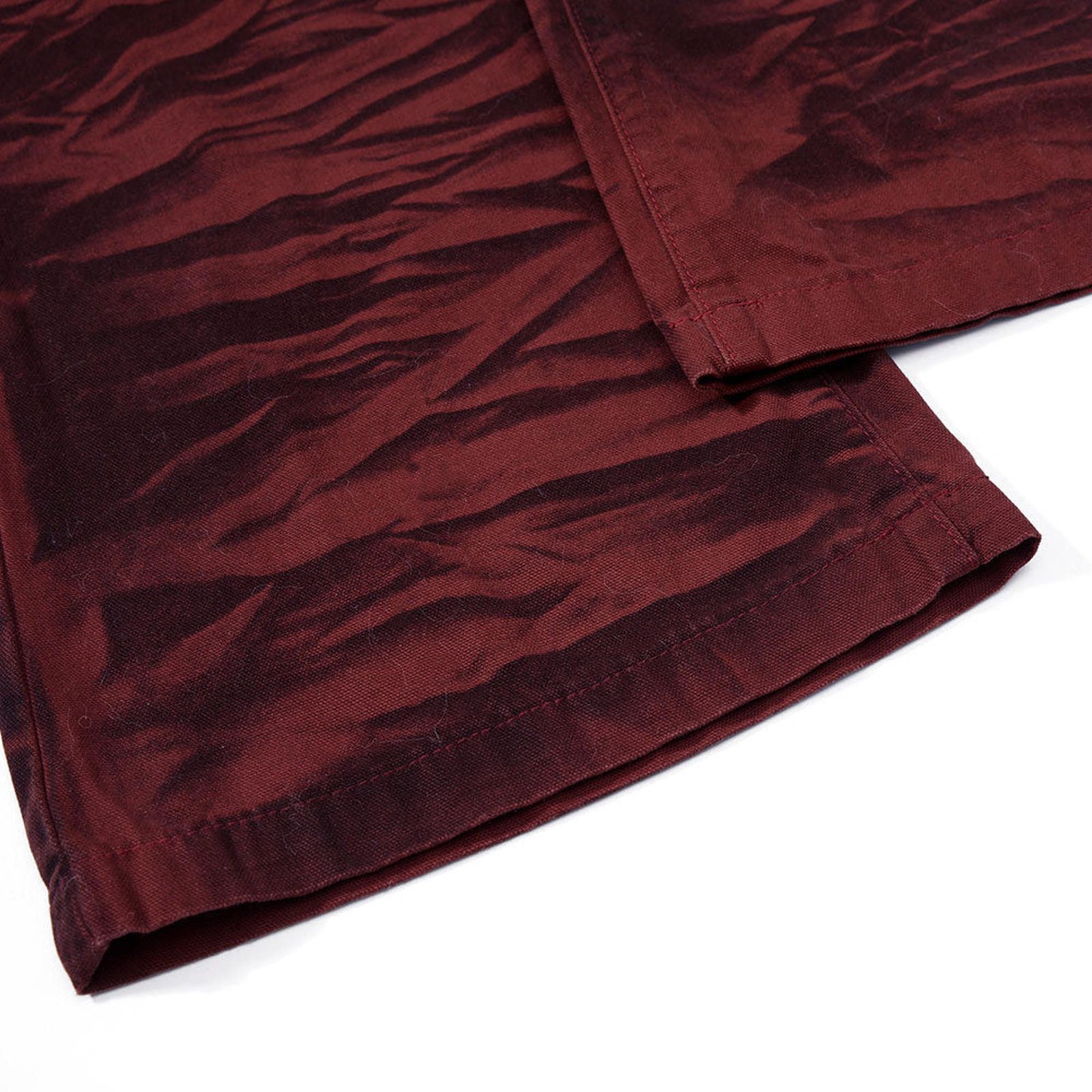 Japanese Brand Red Flared Tiger Print Stacked Flared Pants Size US 32 / EU 48 - 4 Thumbnail