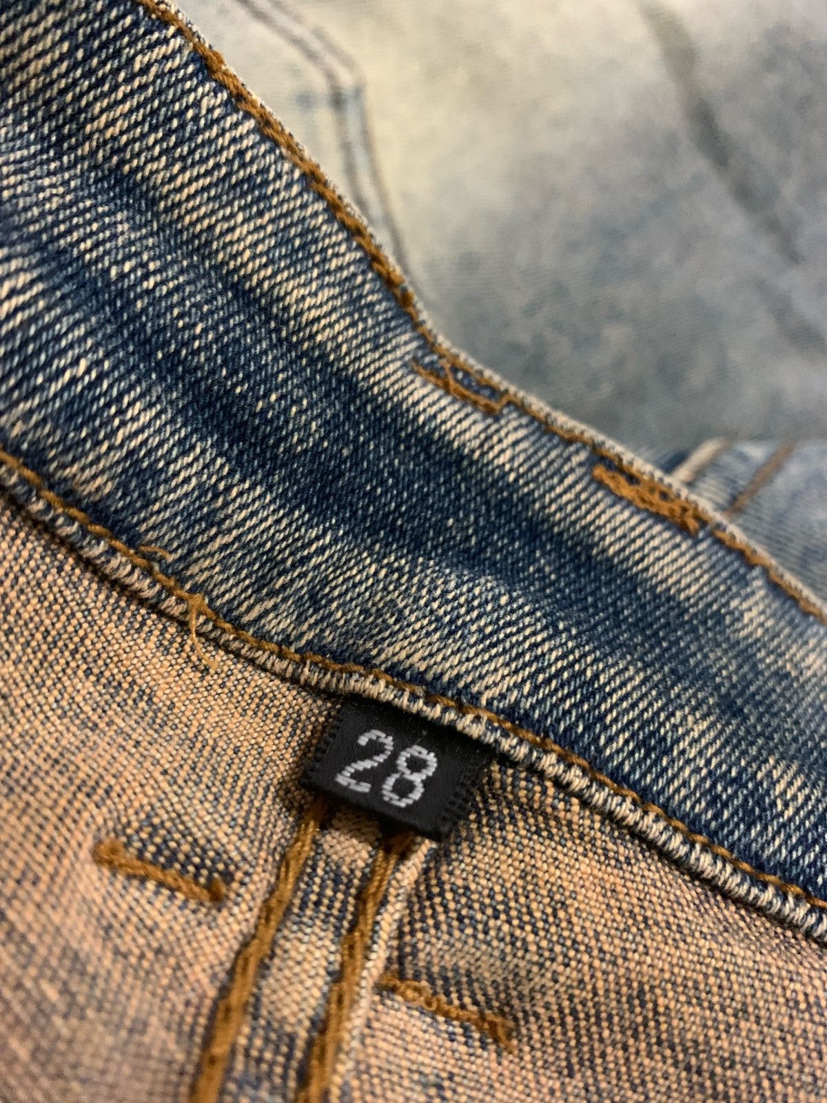 20471120 × Japanese Brand × Vintage Vintage Flare Gothic Jeans Bootcut Size 28" / US 6 / IT 42 - 8 Thumbnail