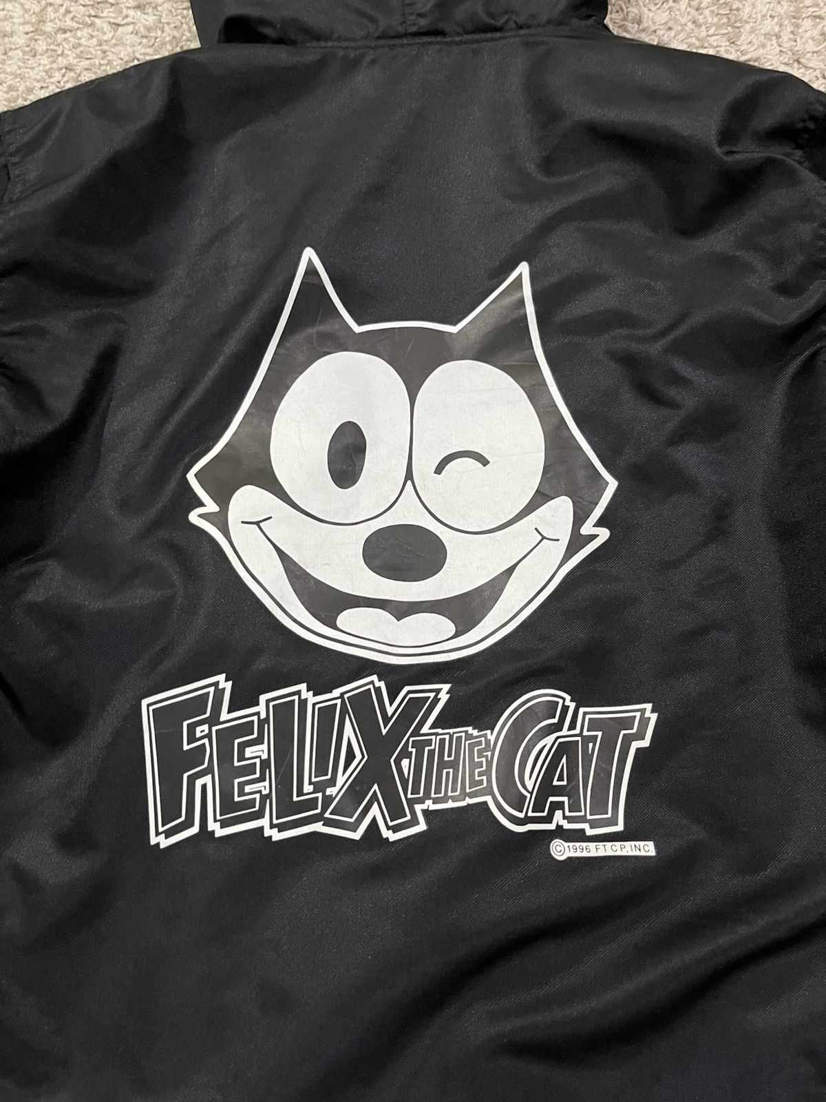 Felix × Vintage Vintage 1996 Felix the Cat FTCP Inc. Jacket Size US M / EU 48-50 / 2 - 2 Thumbnail