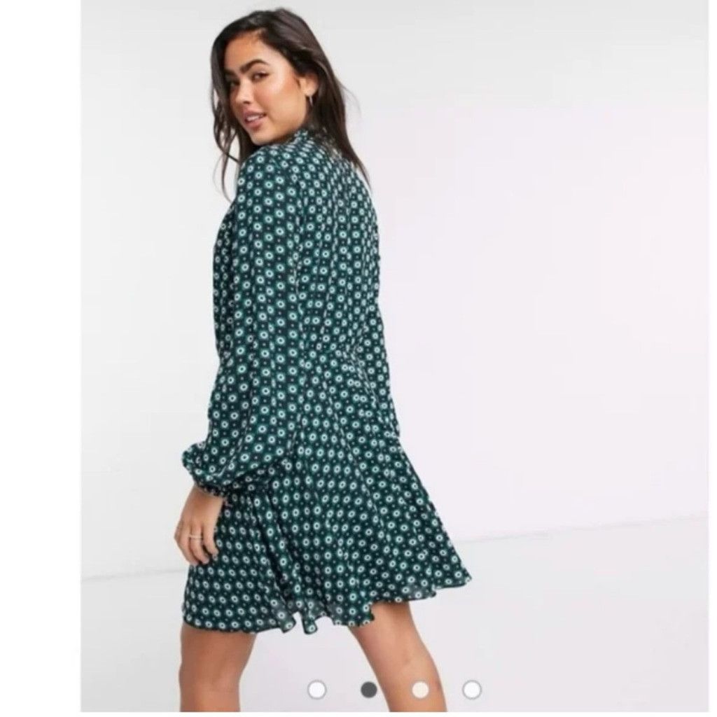Ted Baker TED BAKER Dolley 70’s Print Mini Dress Size L / US 10 / IT 46 - 10 Thumbnail