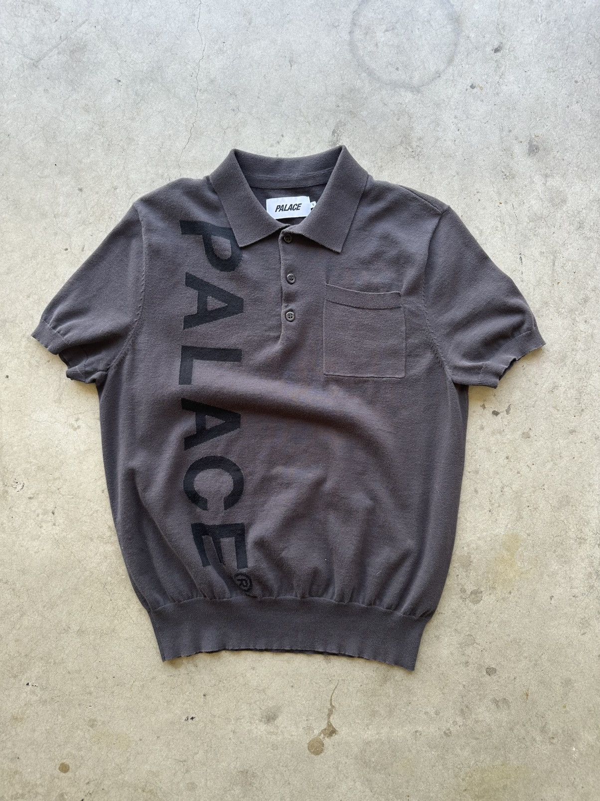 Palace Palace Knit Quarter Zip Polo | Grailed