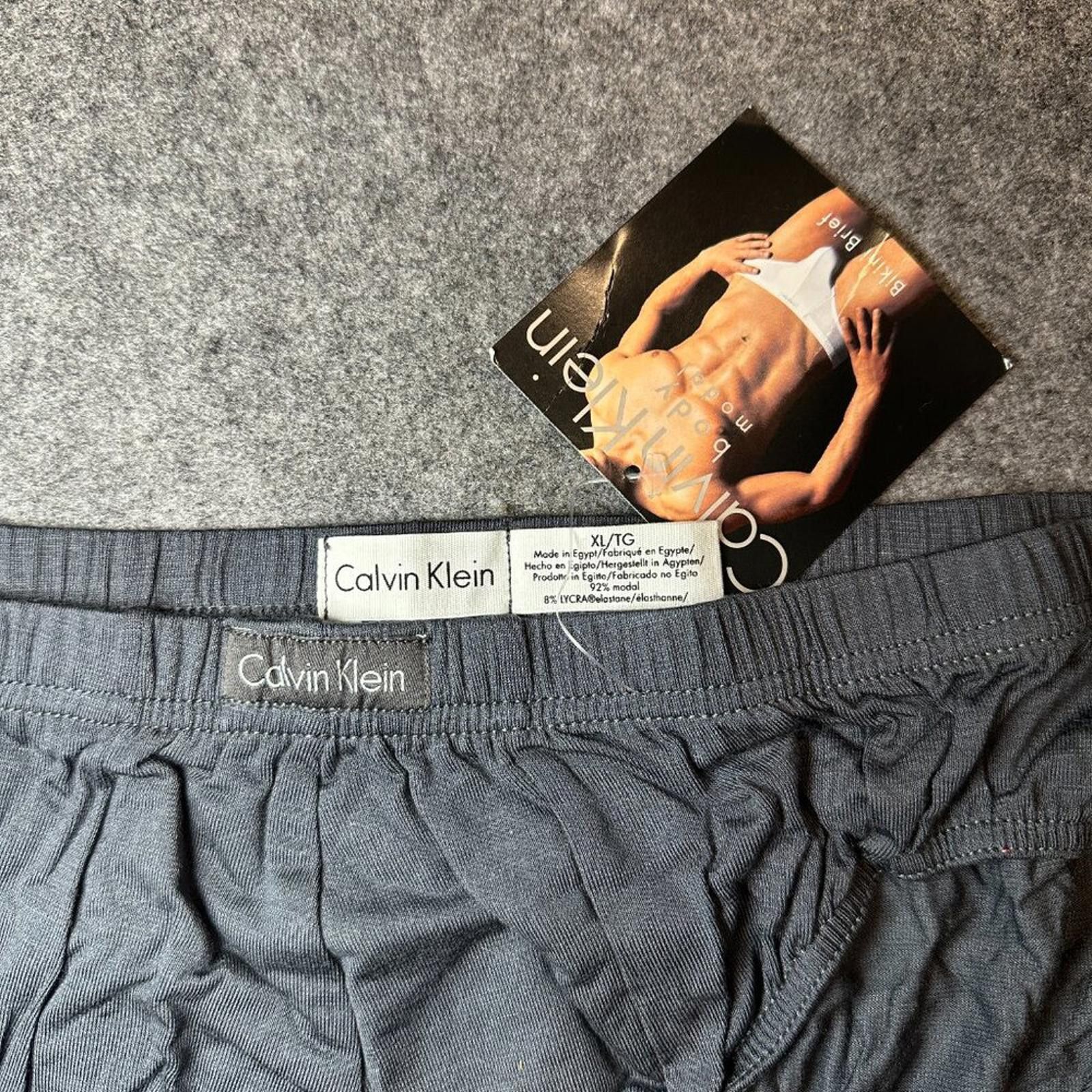Calvin Klein Vintage Calvin Klein Men’s Body Brief – Black Size XL (New Size ONE SIZE - 3 Thumbnail