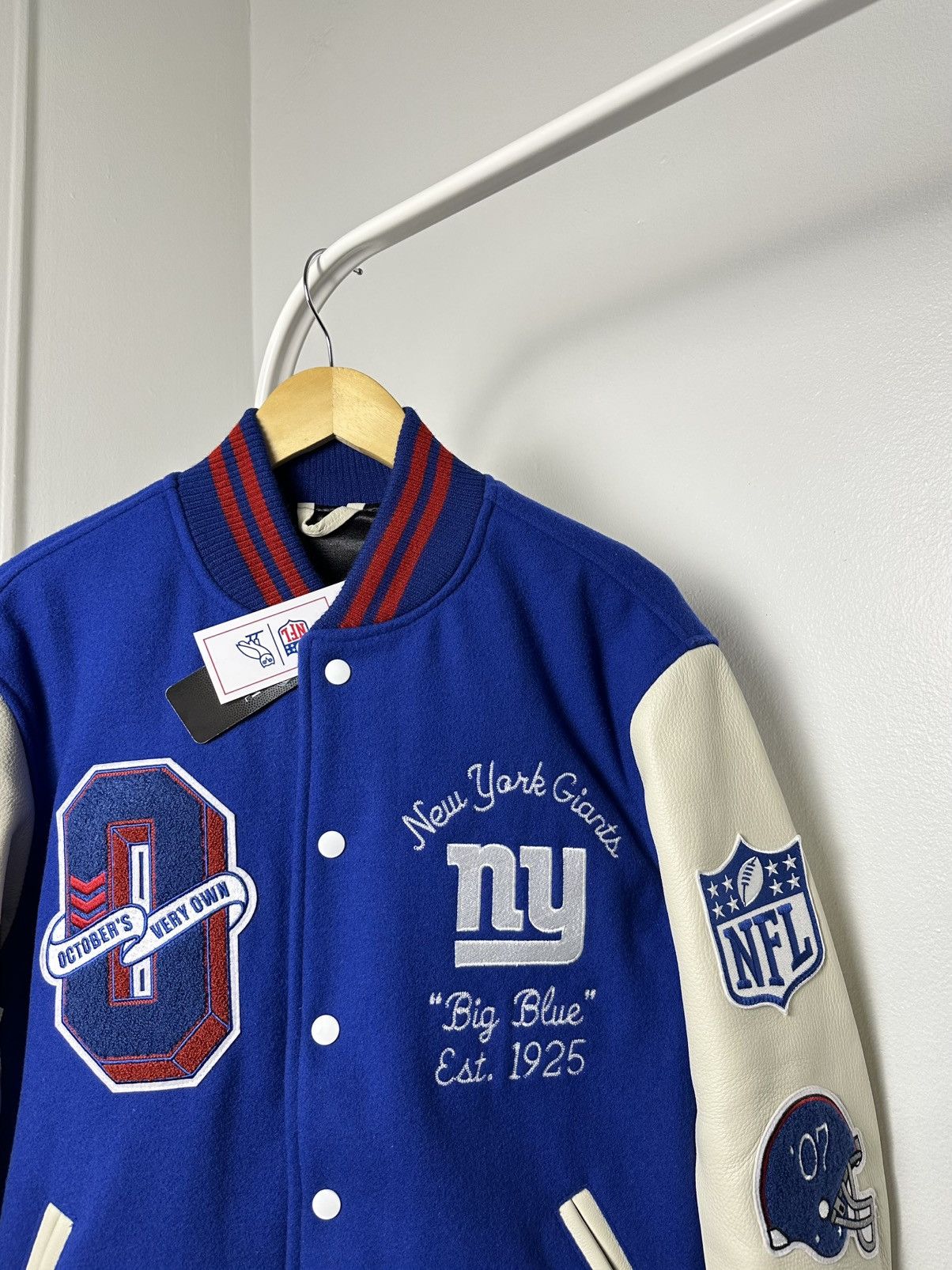 October's Very Own October Very Own New York Giants Varsity Jacket Size US S / EU 44-46 / 1 - 5 Thumbnail