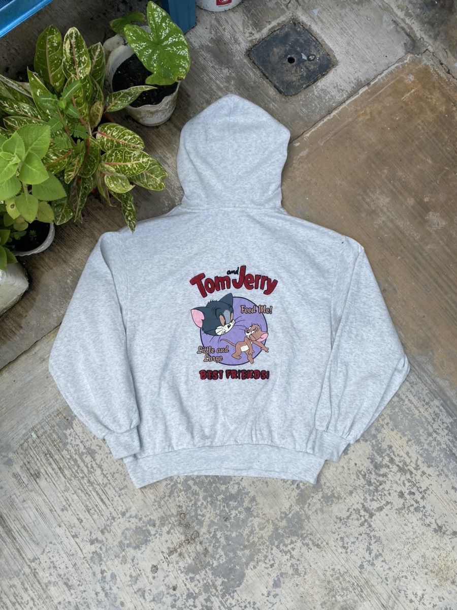 ⚡️Rare⚡️ Tom & Jerry Woven Spellout Baggy Hoodies