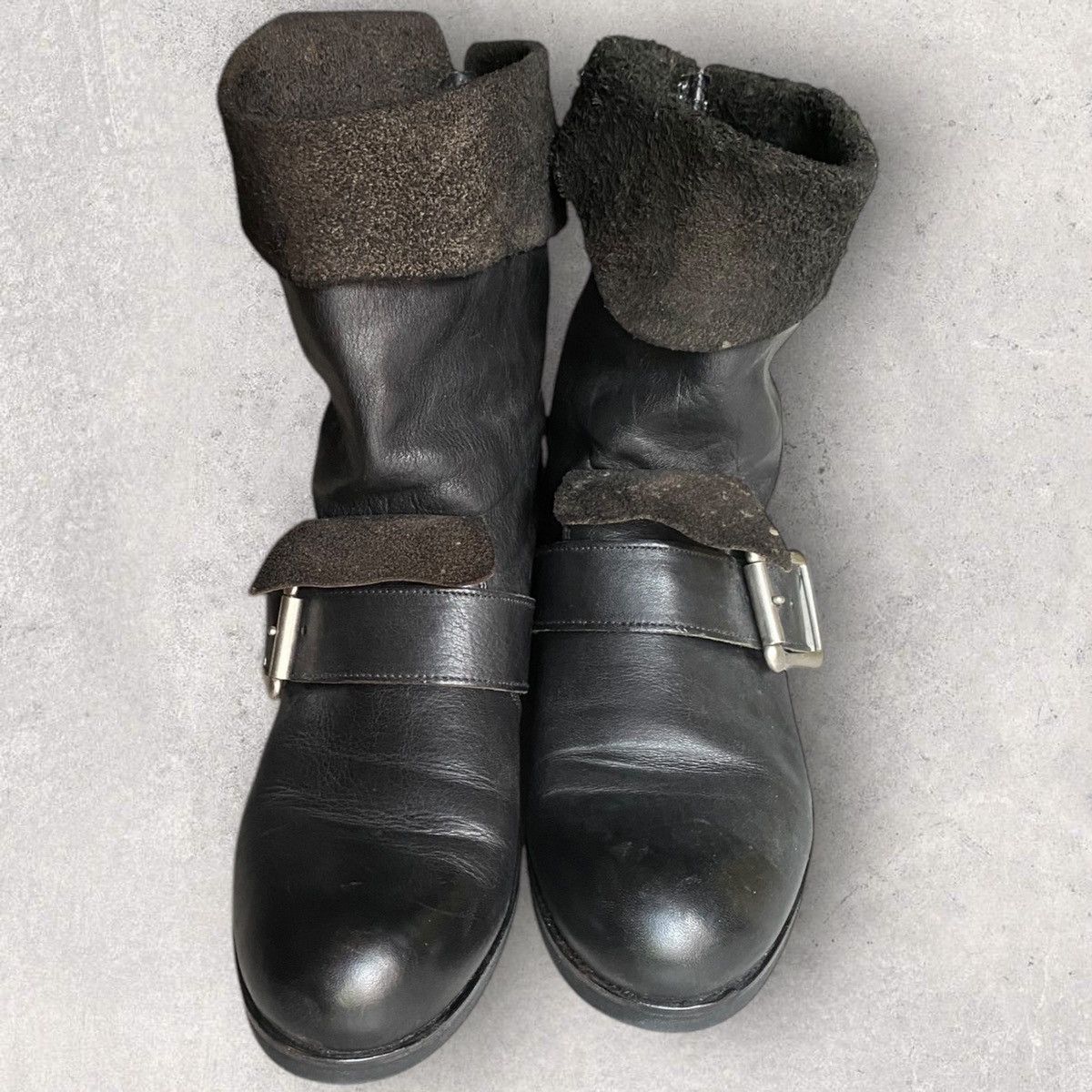 Yohji Yamamoto Yohji Yamamoto Biker Boots Size US 5 / IT 35 - 4 Thumbnail