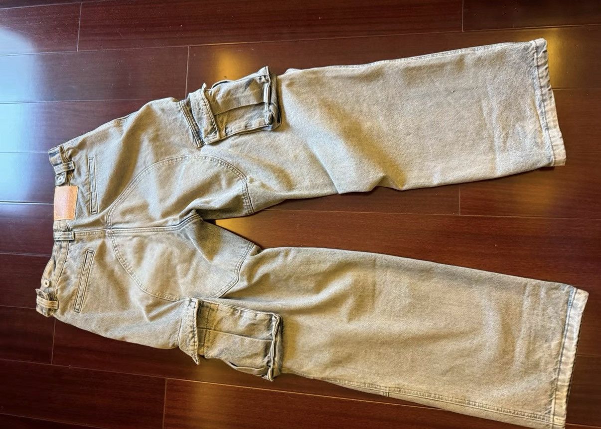 Unknown London UNKNOWNWORLD Cargo Jeans J40 Size US 36 / EU 52 - 4 Thumbnail